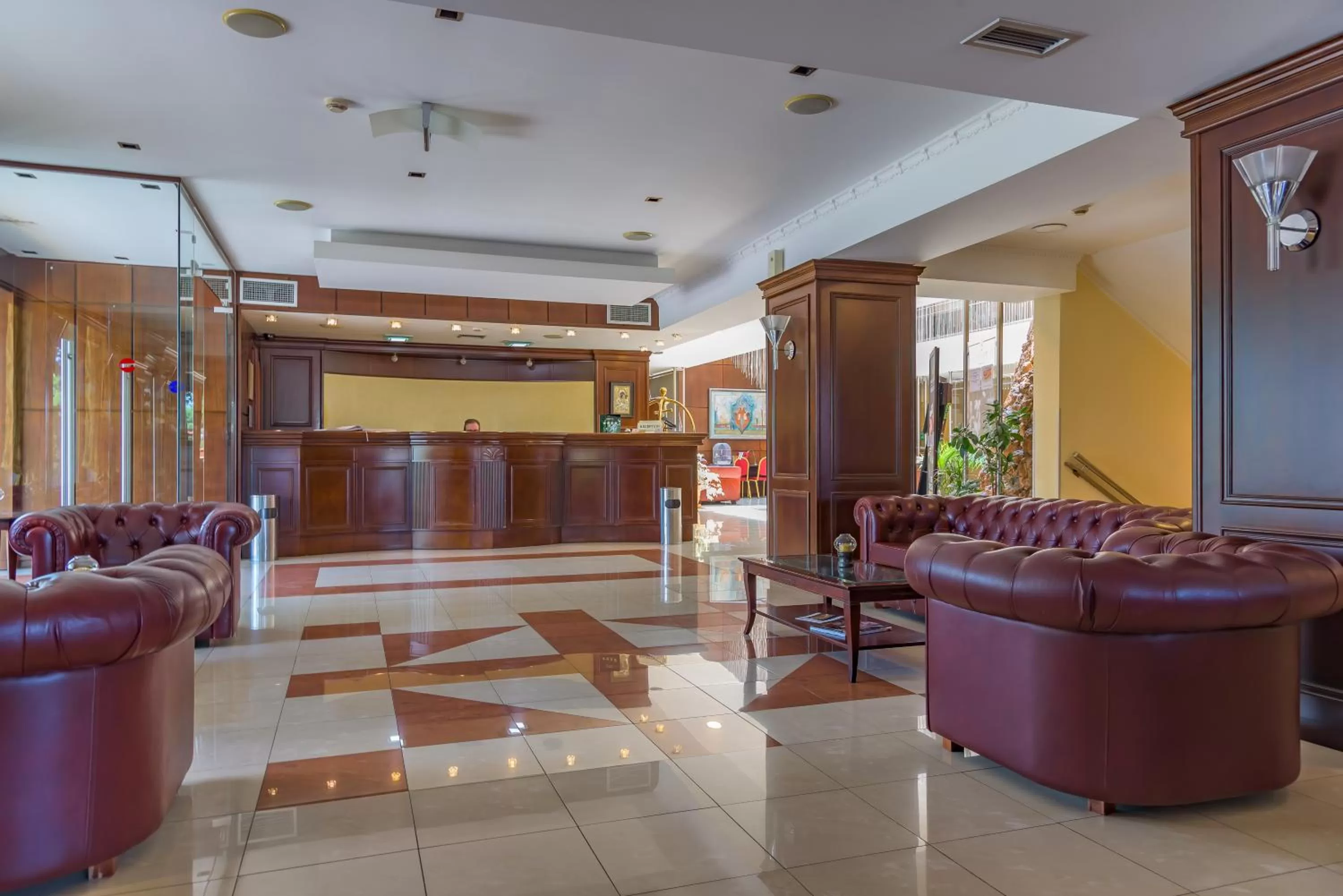 Lobby or reception in Avalon Airport Hotel Thessaloniki