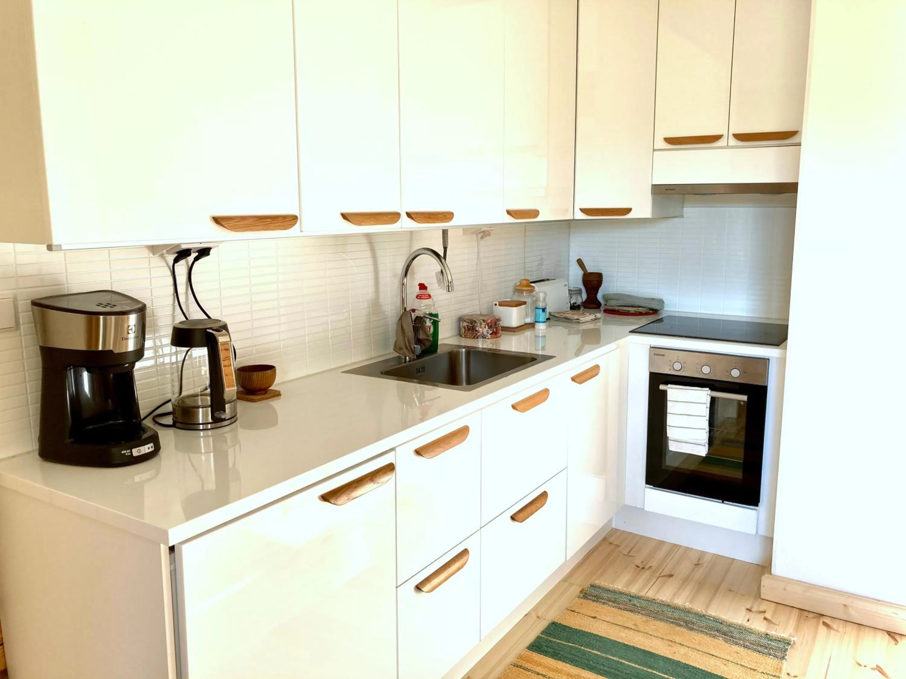 Kitchen or kitchenette in Olo Center by Kolovesi National Park