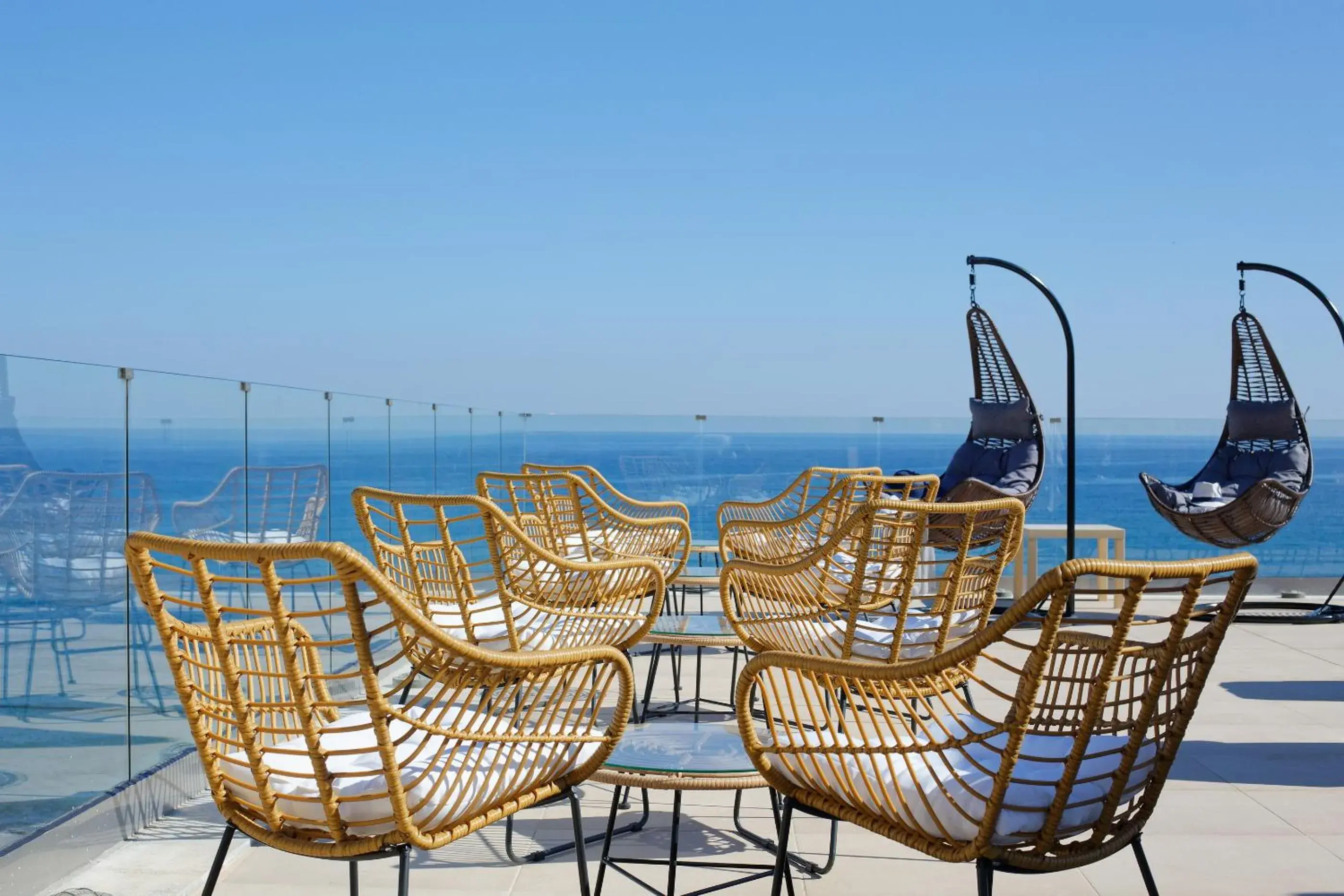 Patio, Sea View in Archipelagos Hotel
