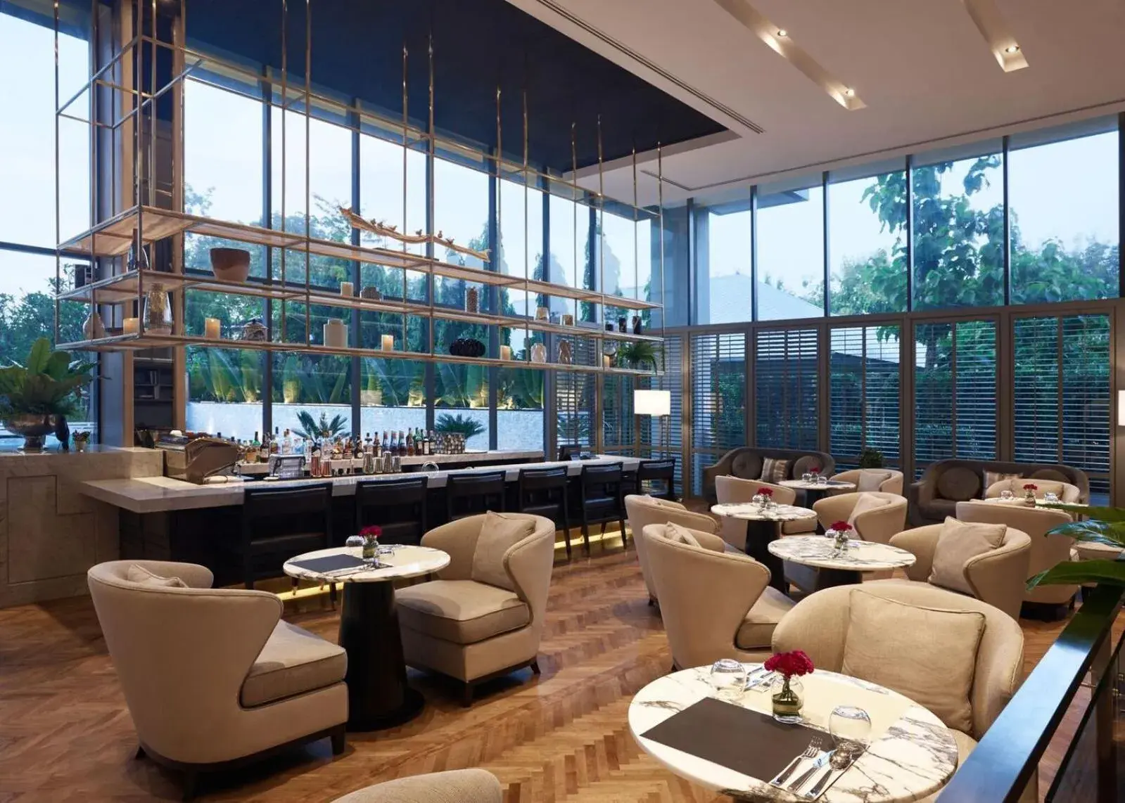 Lounge or bar, Restaurant/Places to Eat in The Park Nine Hotel Suvarnabhumi