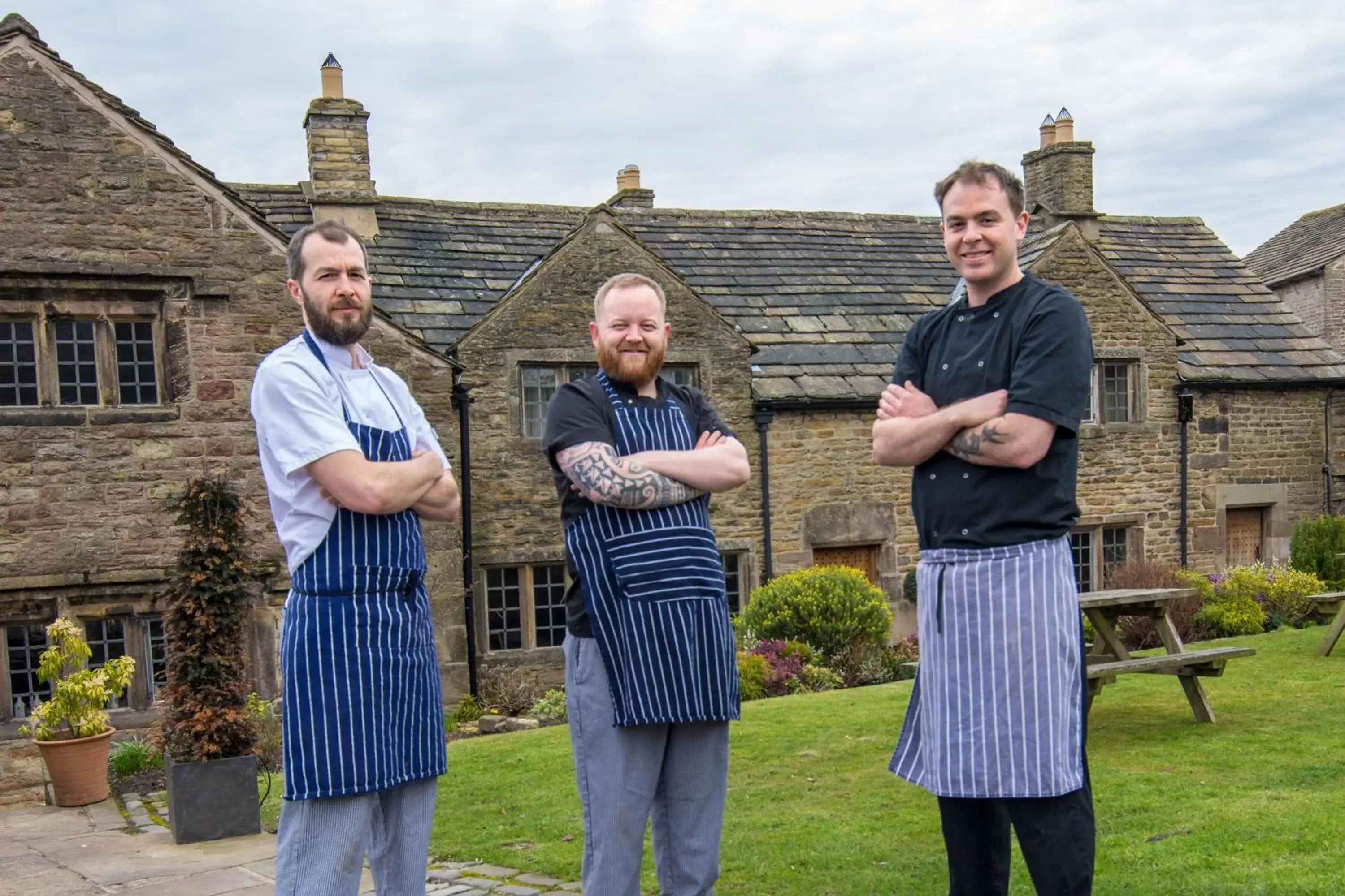 Staff, Family in The Old Hall Inn