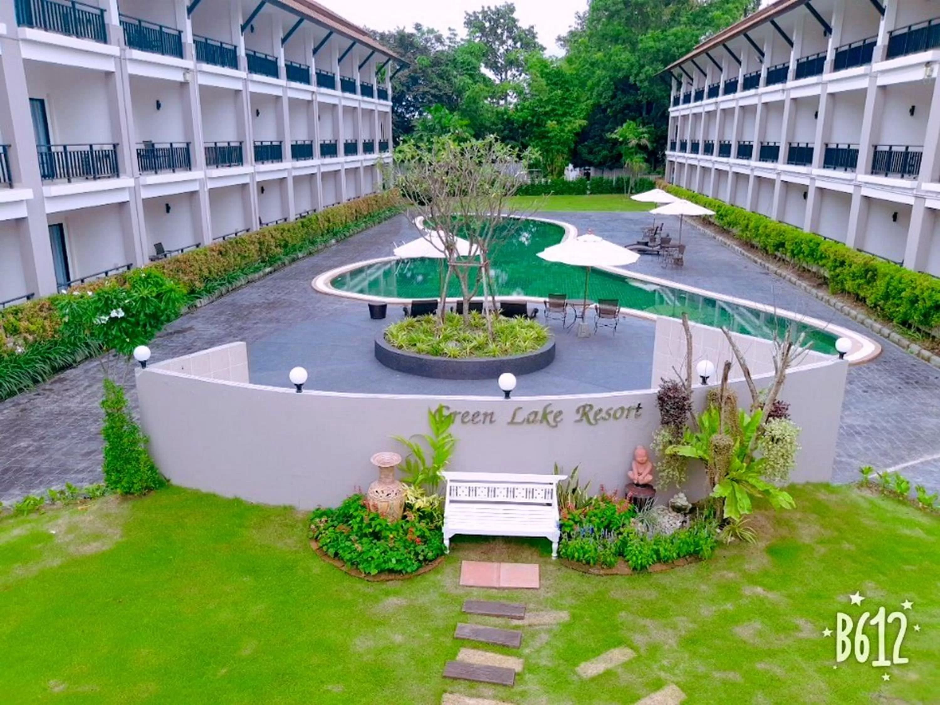 Bird's eye view in Green Lake Resort - SHA Extra Plus Certified