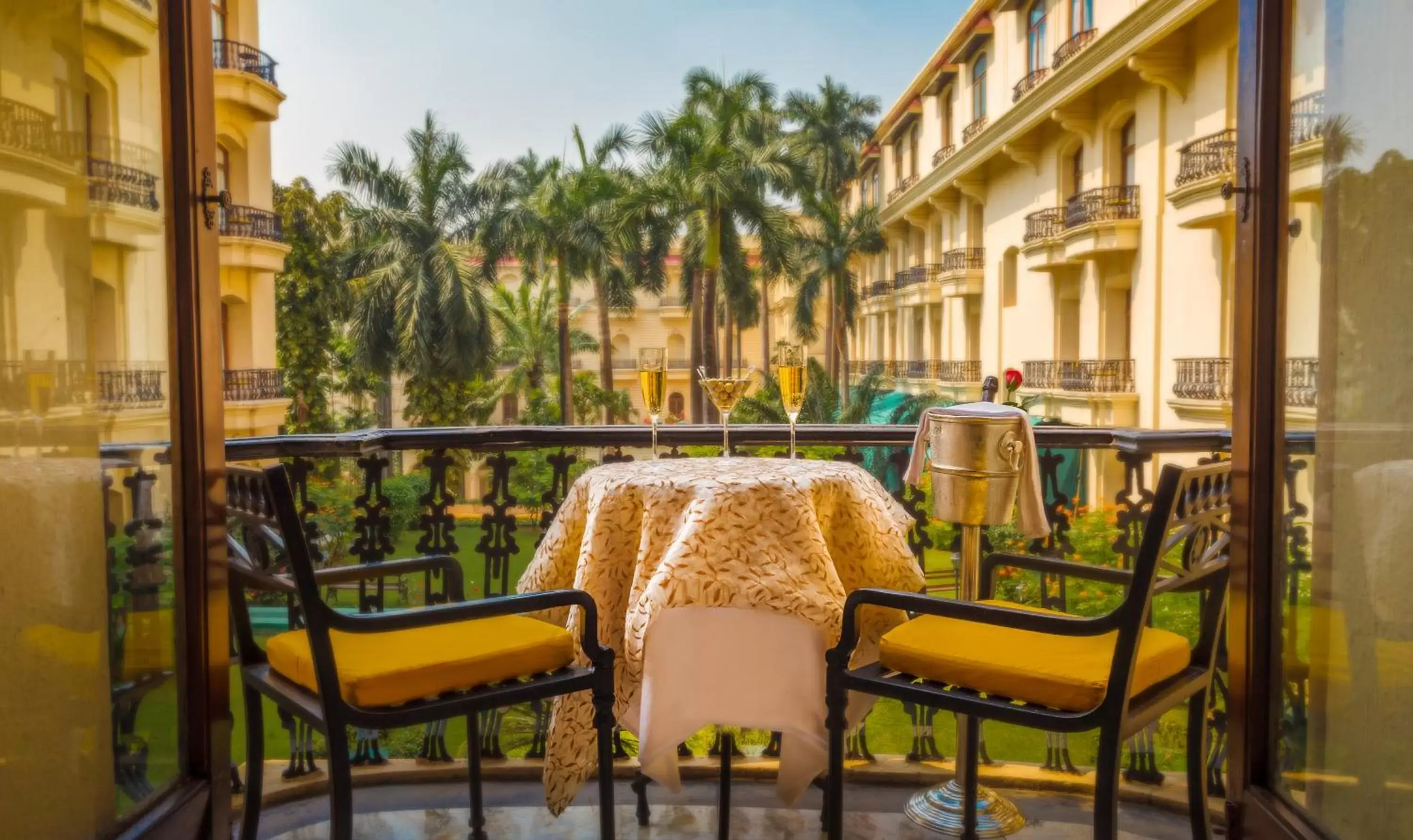 Balcony/Terrace in The Oberoi Grand Kolkata