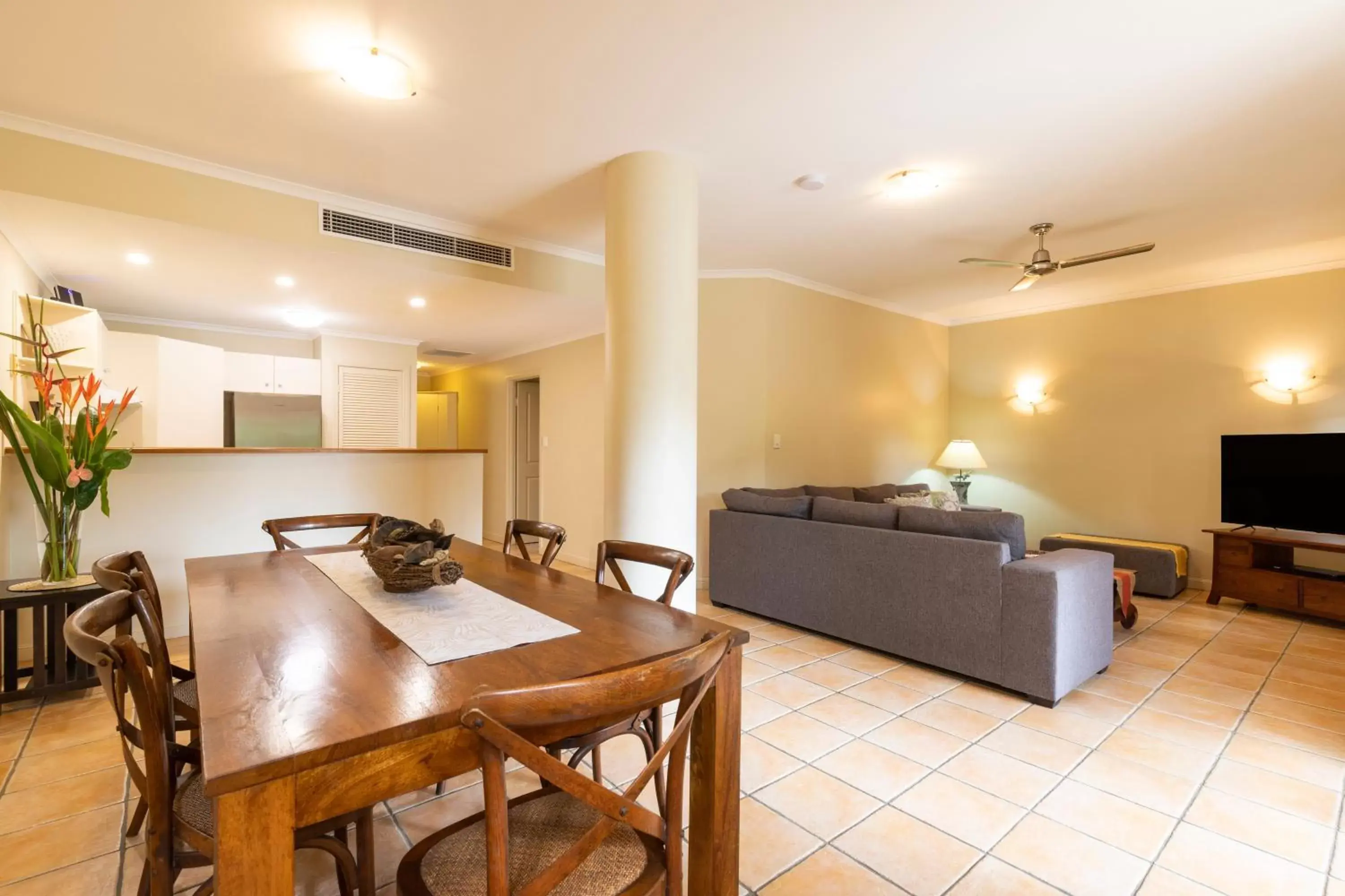 Living room in The Mediterranean Port Douglas