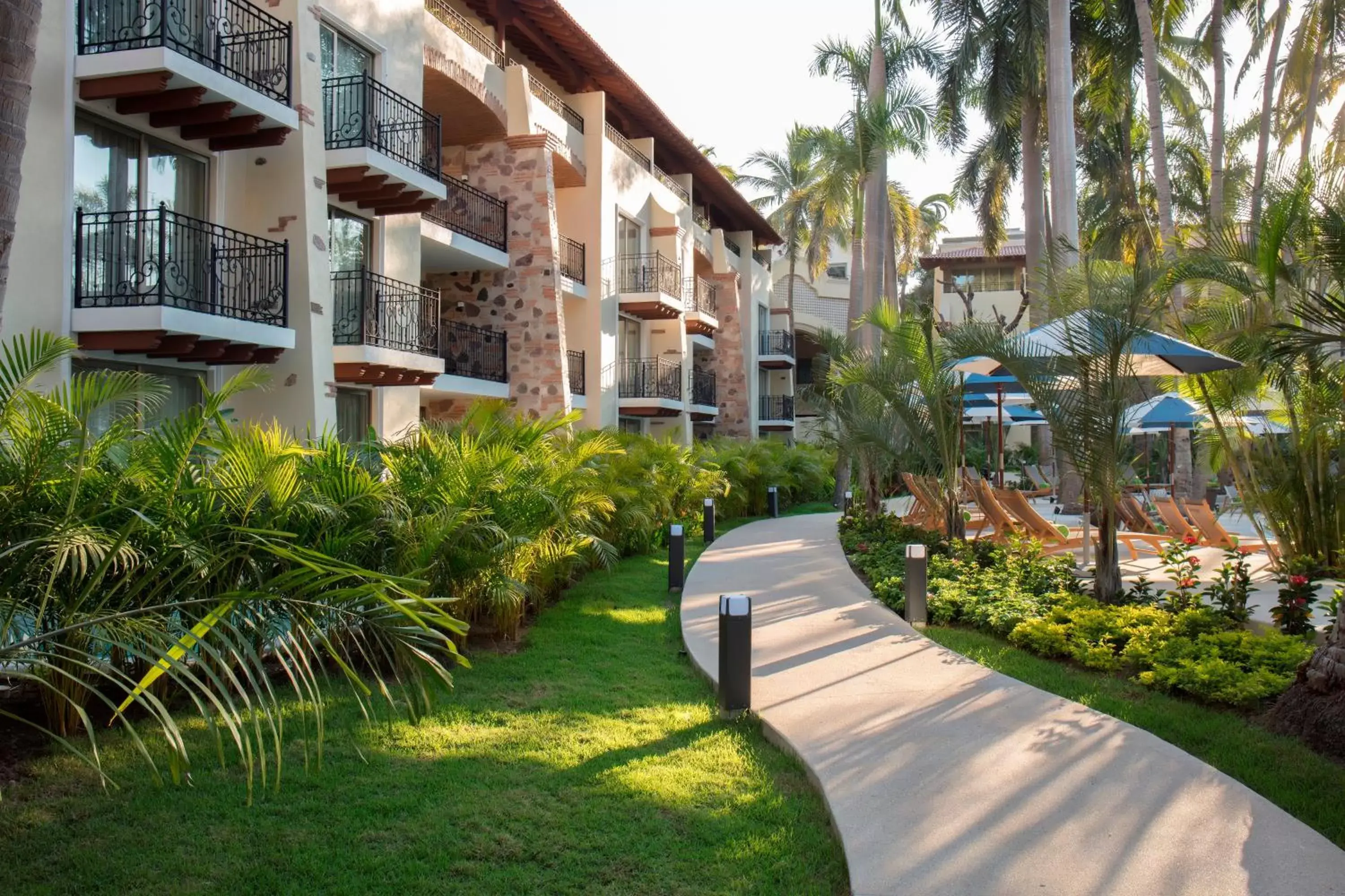 Garden, Property Building in The Hacienda at Krystal Grand Puerto Vallarta- All Inclusive