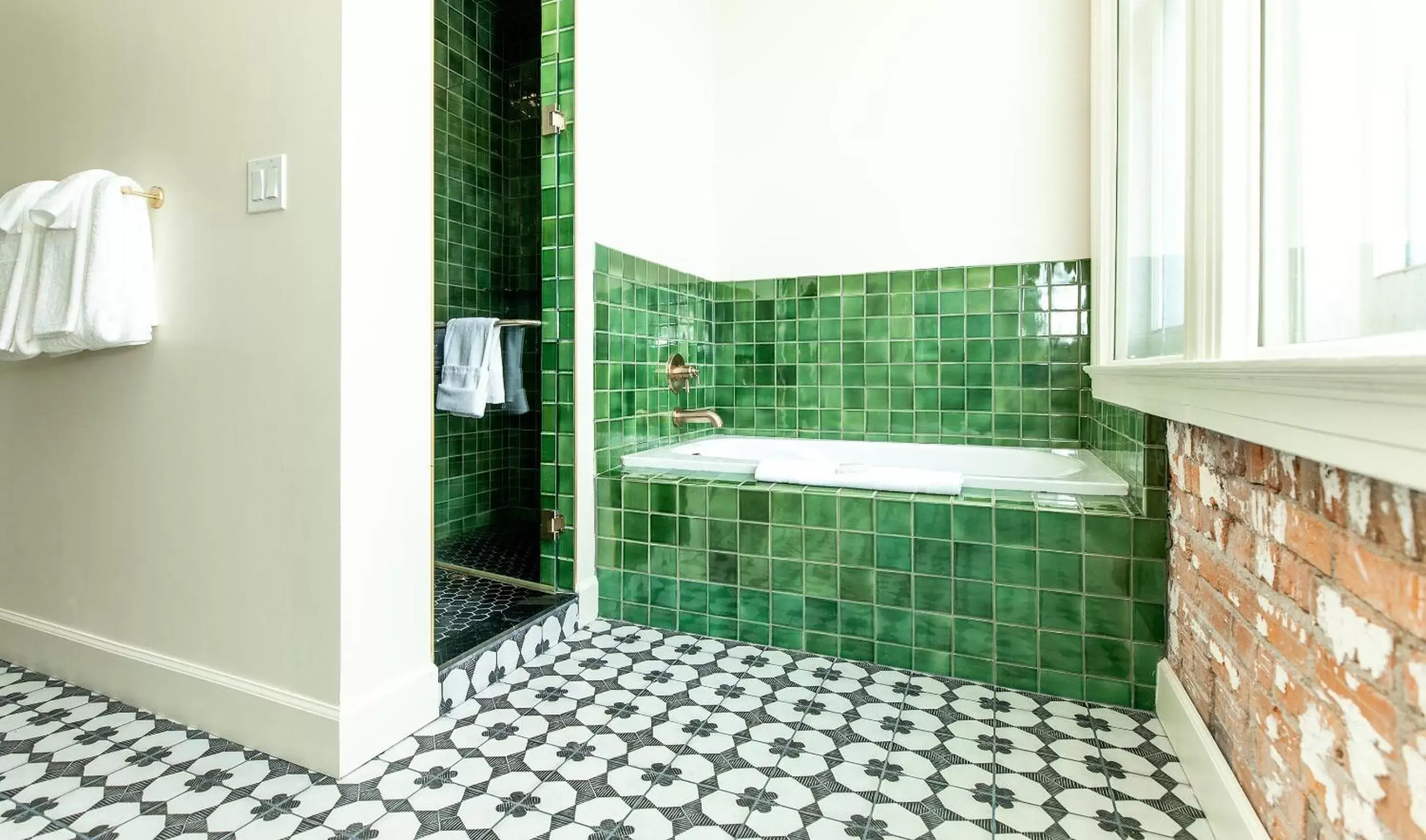 Bathroom in The Mining Exchange A Wyndham Grand Hotel & Spa