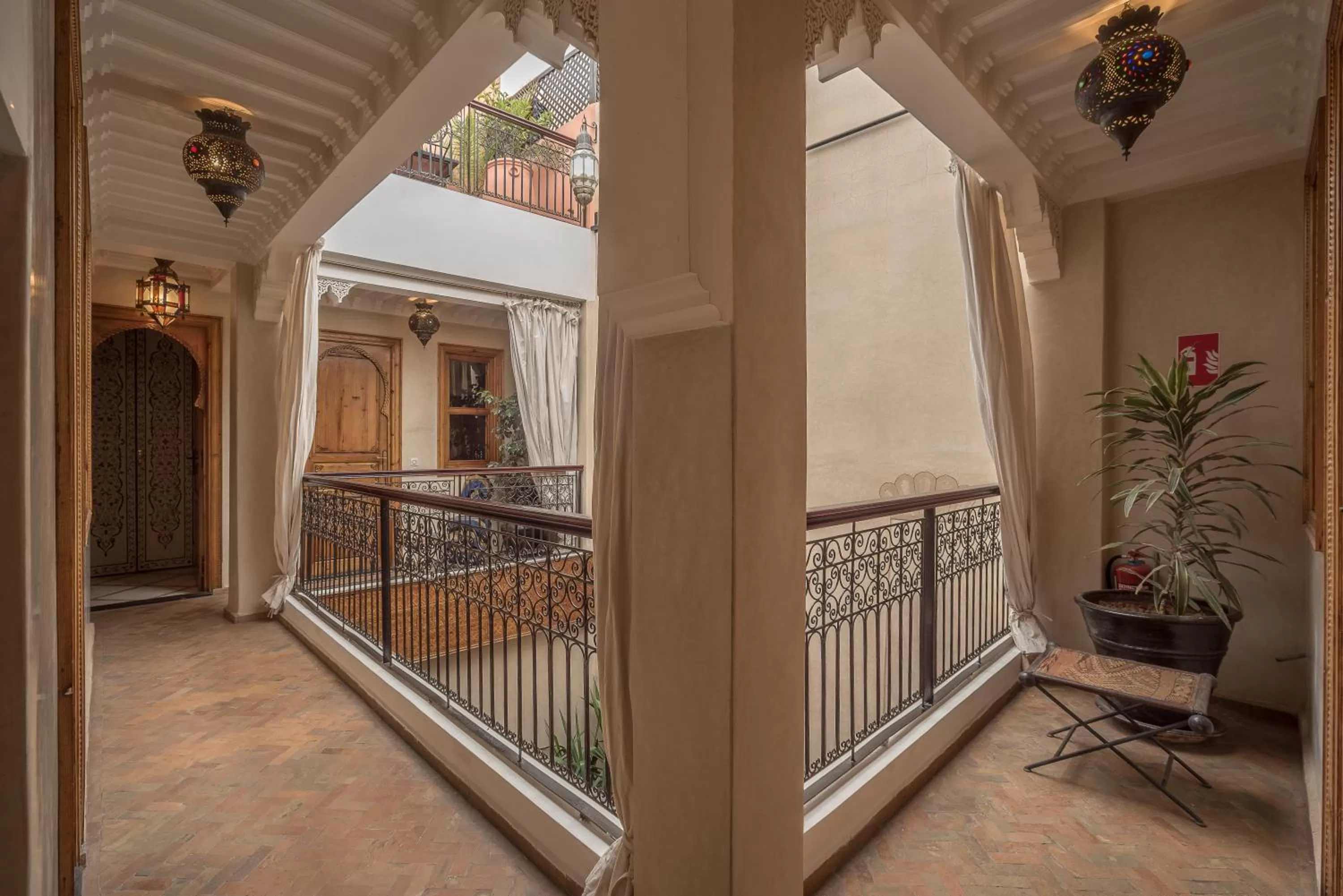 Balcony/Terrace in Riad Dar Attika