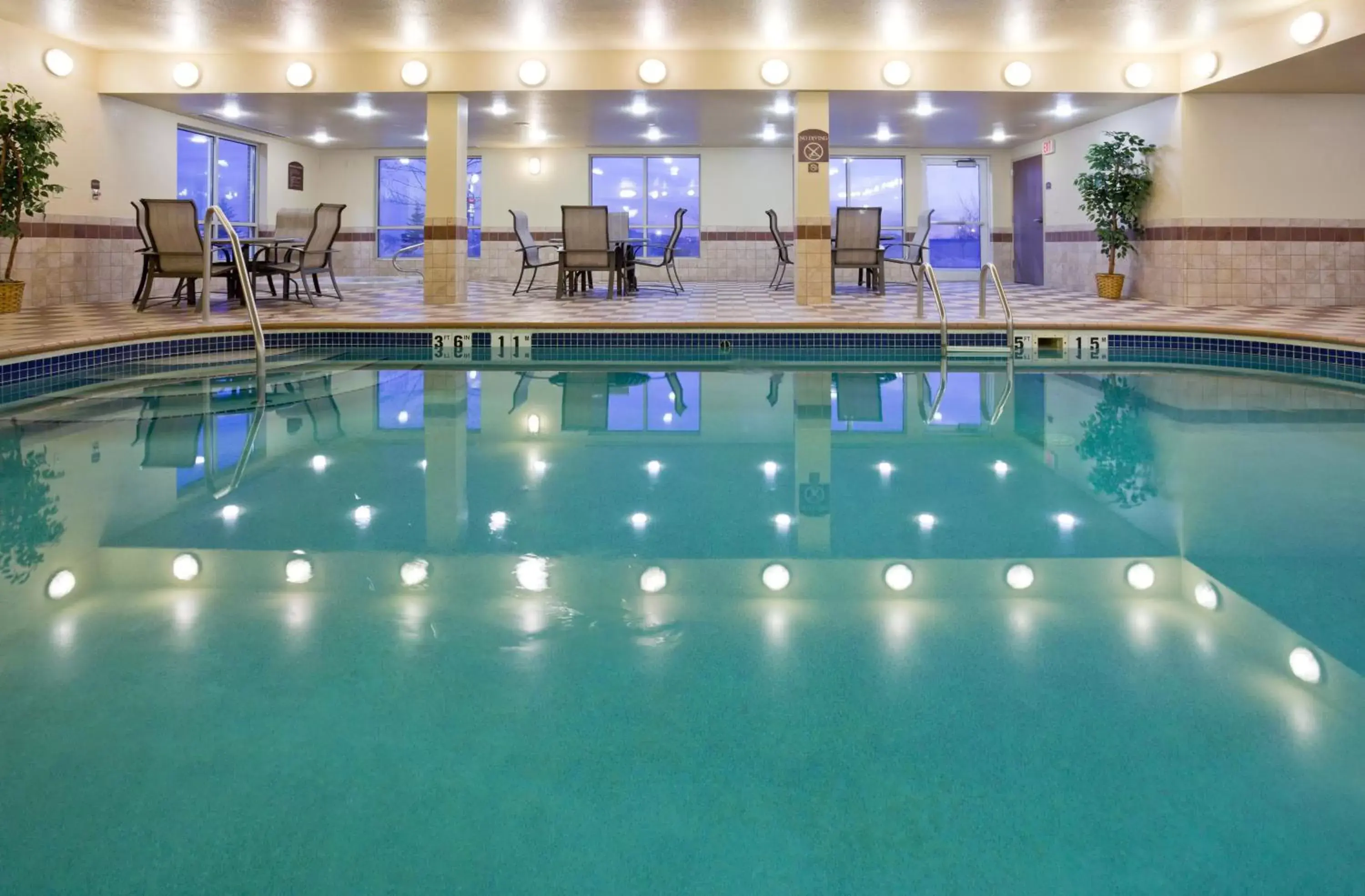 Swimming Pool in Holiday Inn Express Hotel & Suites Grand Forks, an IHG Hotel