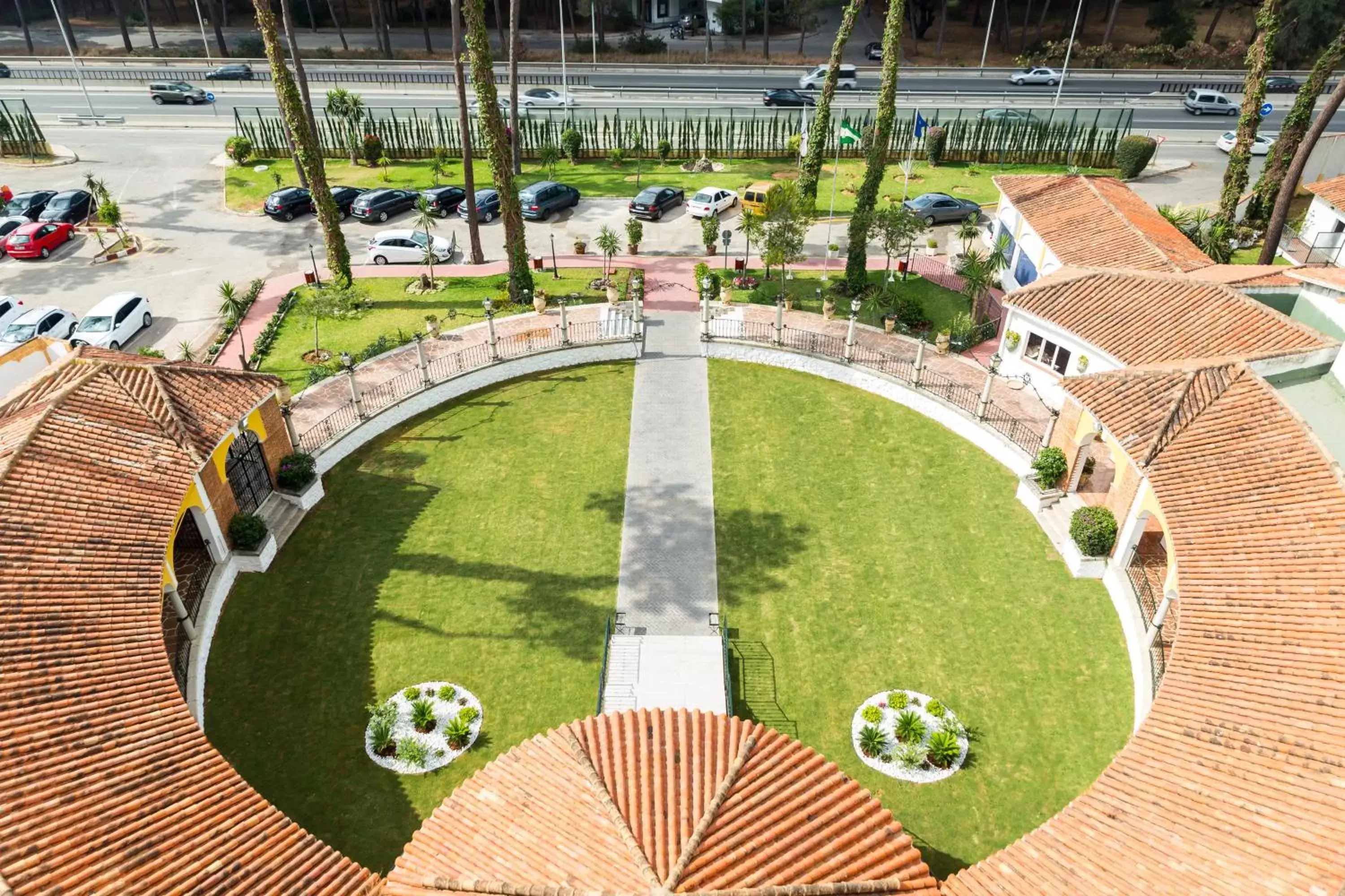 Facade/entrance, Bird's-eye View in AluaSun Marbella Park