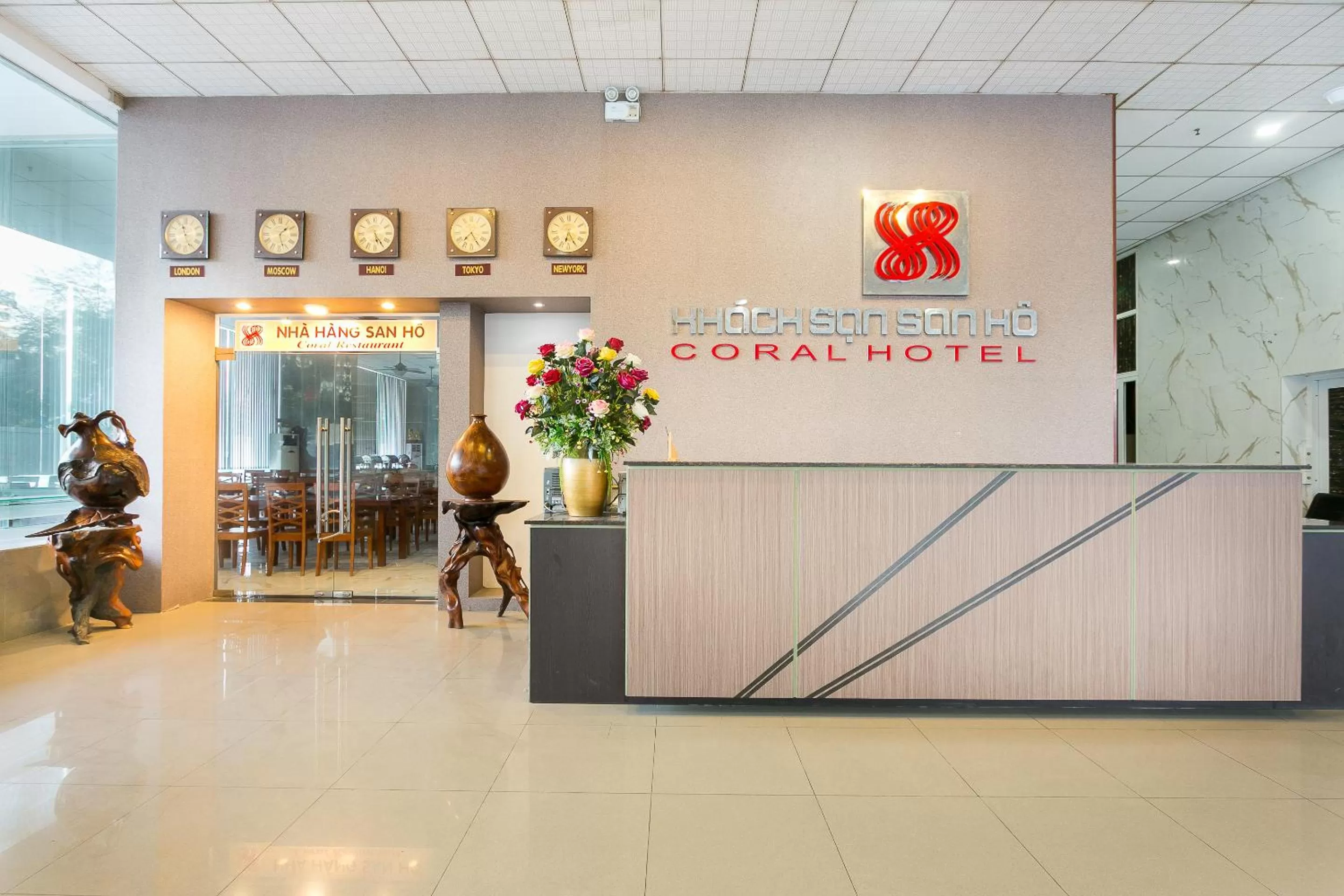 Lobby or reception in Khách sạn San Hô Vũng Tàu (Coral Hotel)