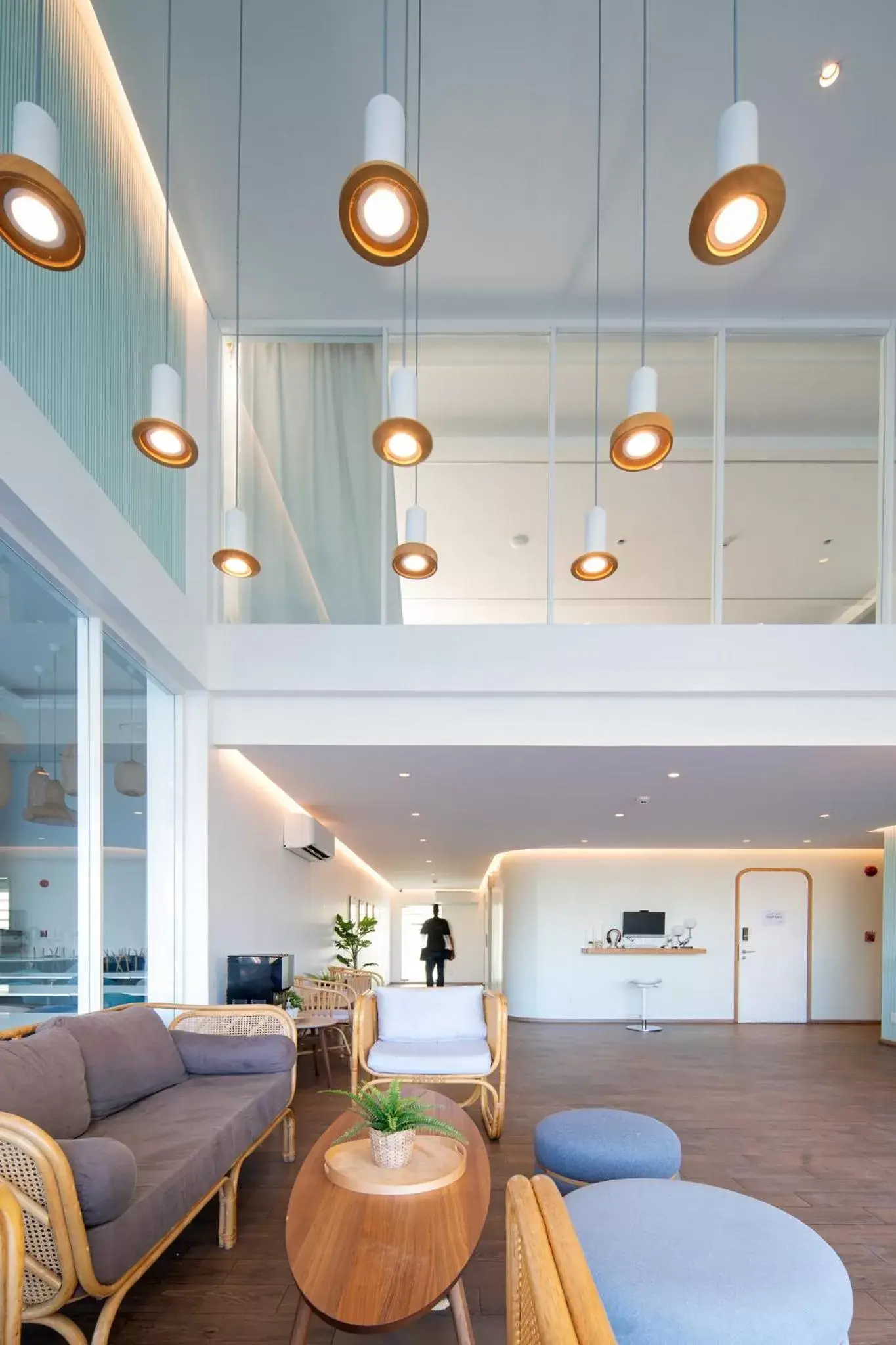 Lobby or reception, Bed in Mintel Huamark Lobby or reception, Bed in Mintel Huamark