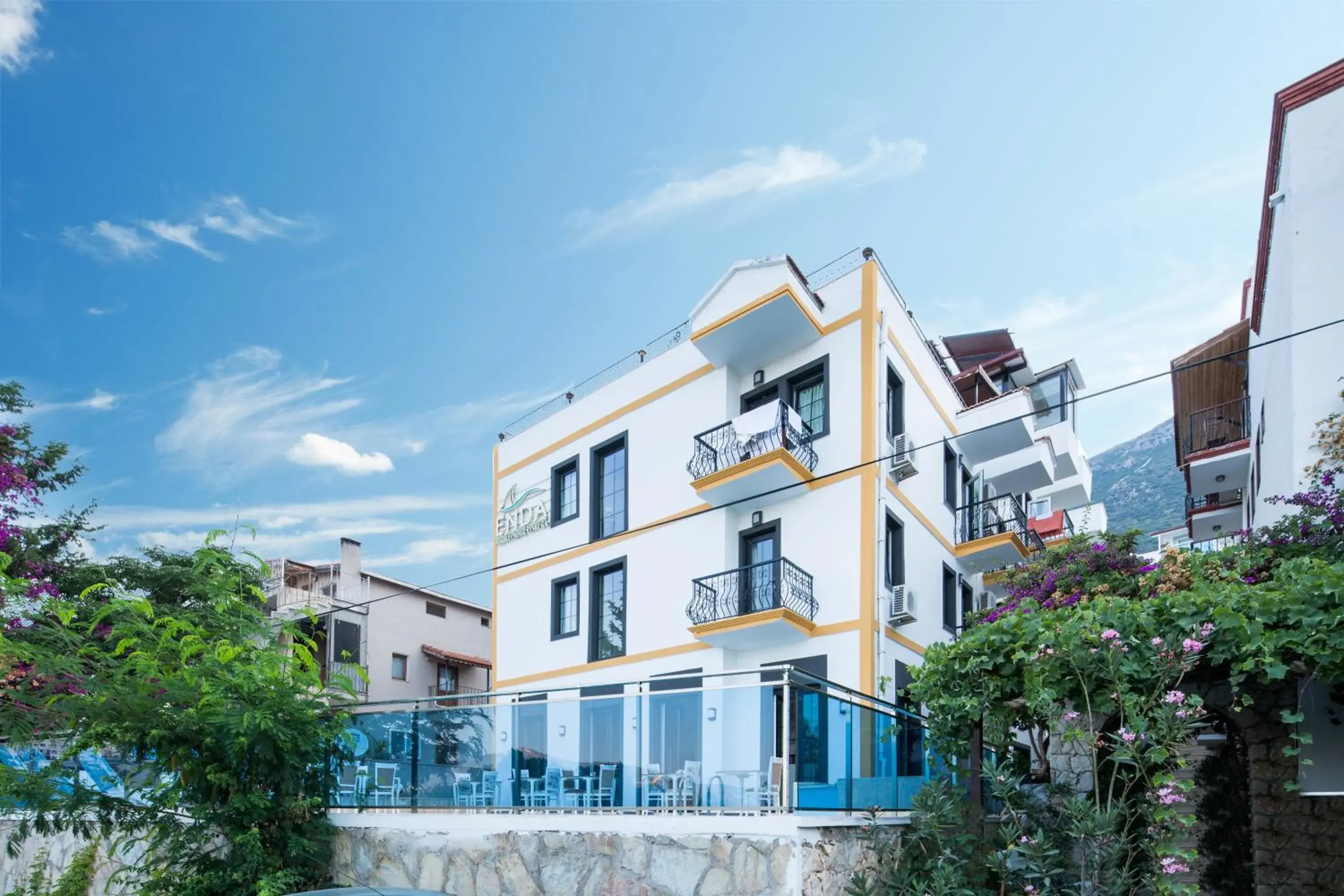 Facade/entrance, Property Building in Enda Boutique Hotel Kalkan