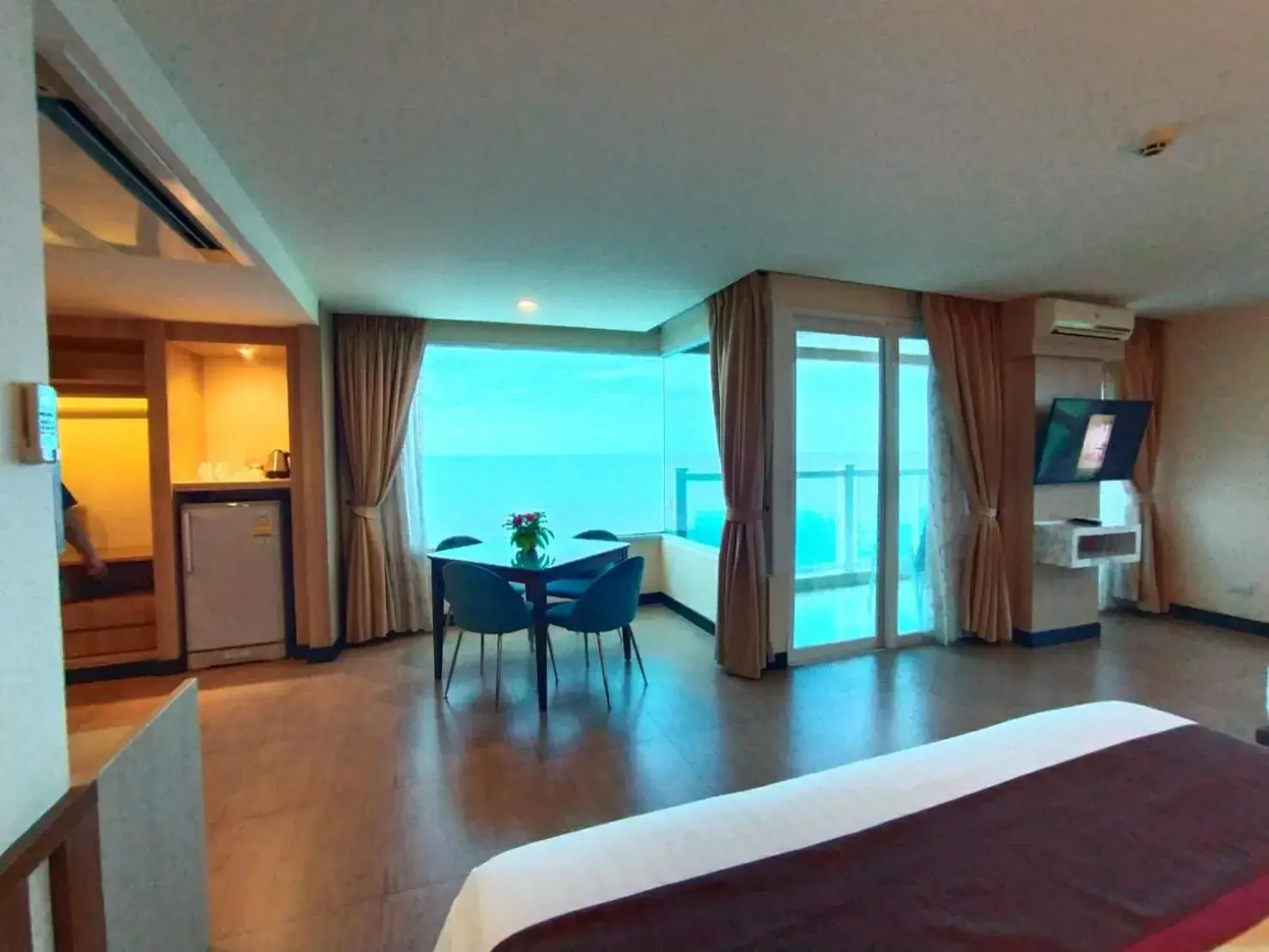 Bedroom in Saisawan Beach Resort
