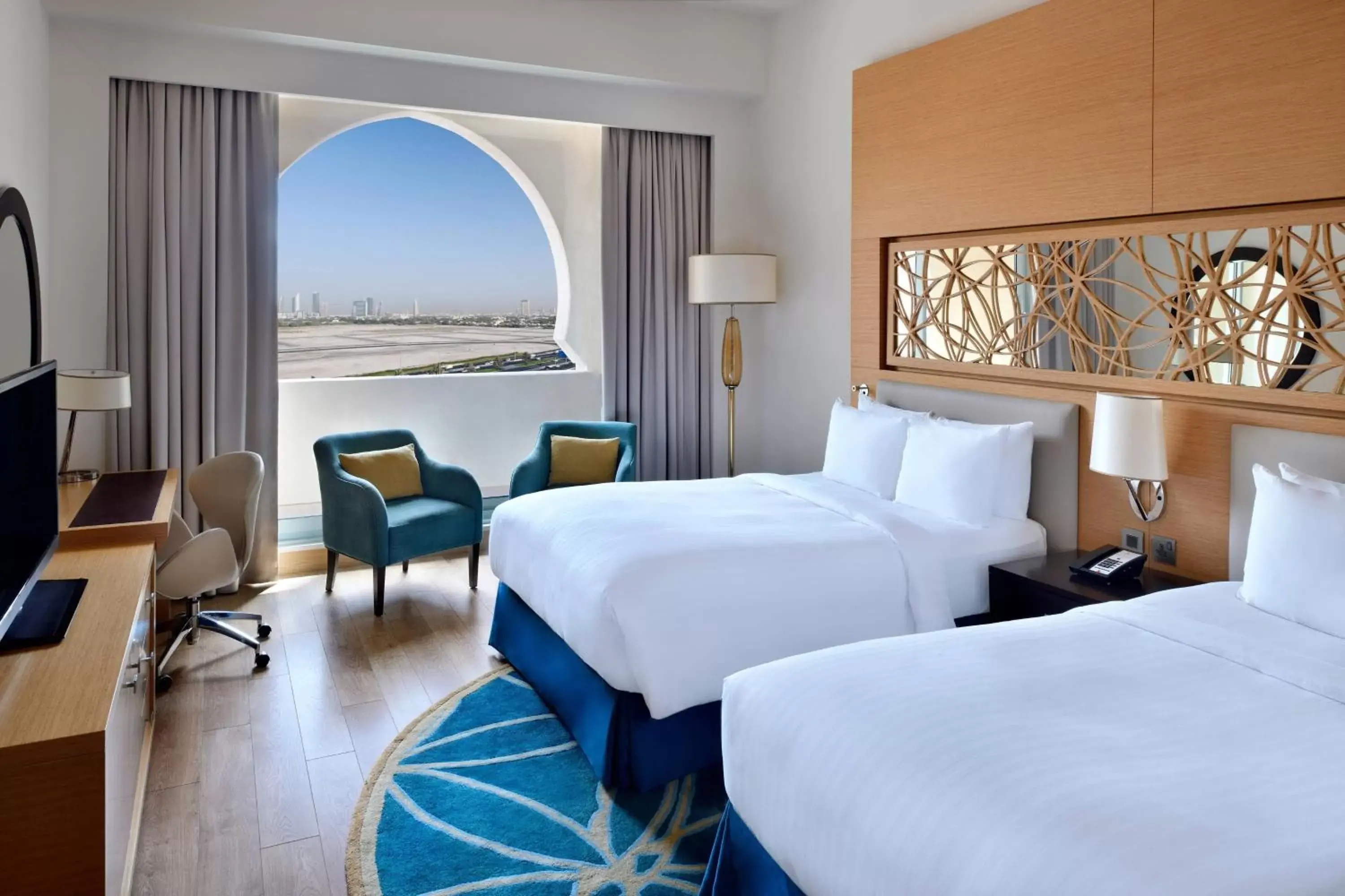 Photo of the whole room in Marriott Hotel, Al Jaddaf, Dubai