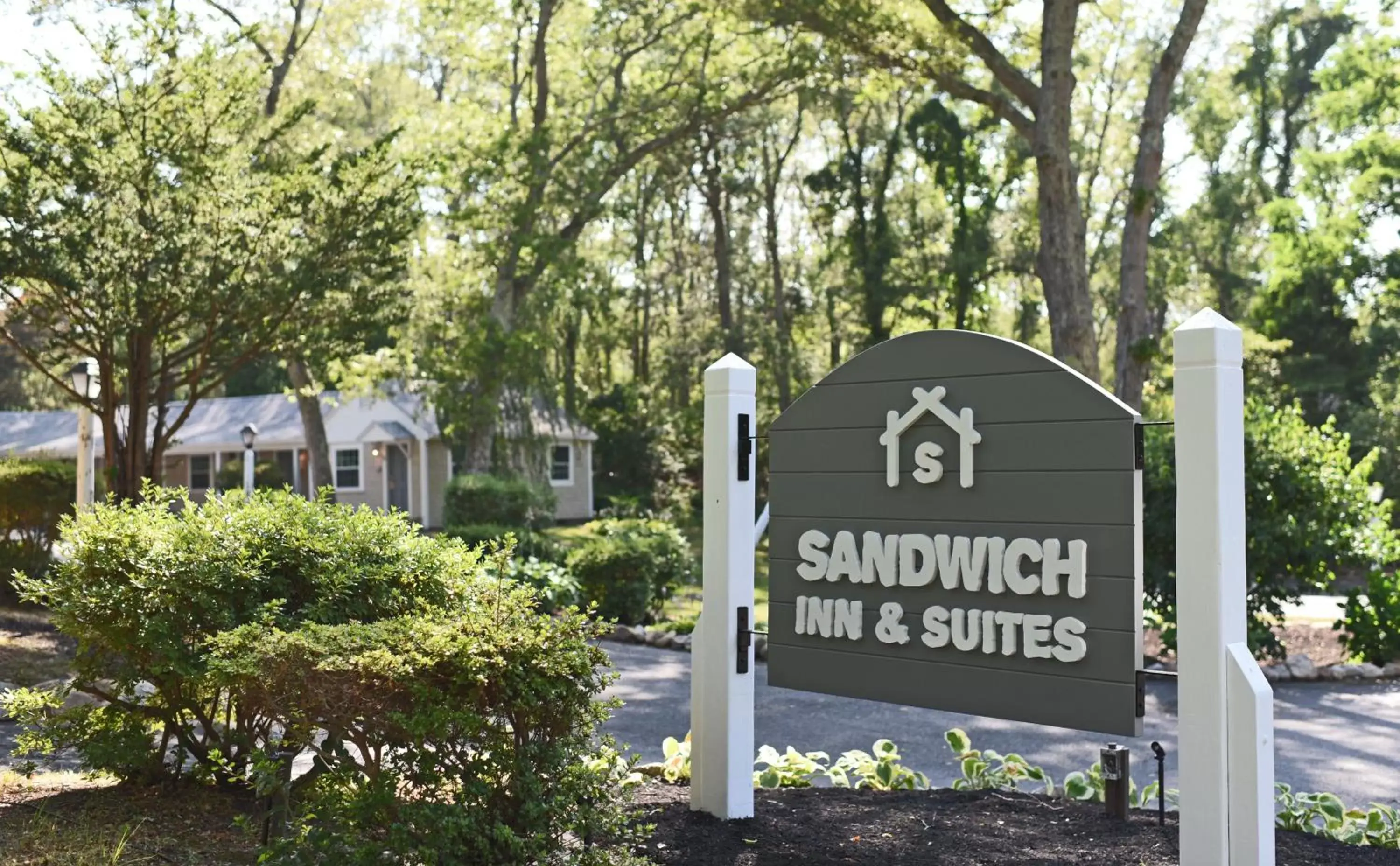 Property logo or sign in Sandwich Inn and Suites