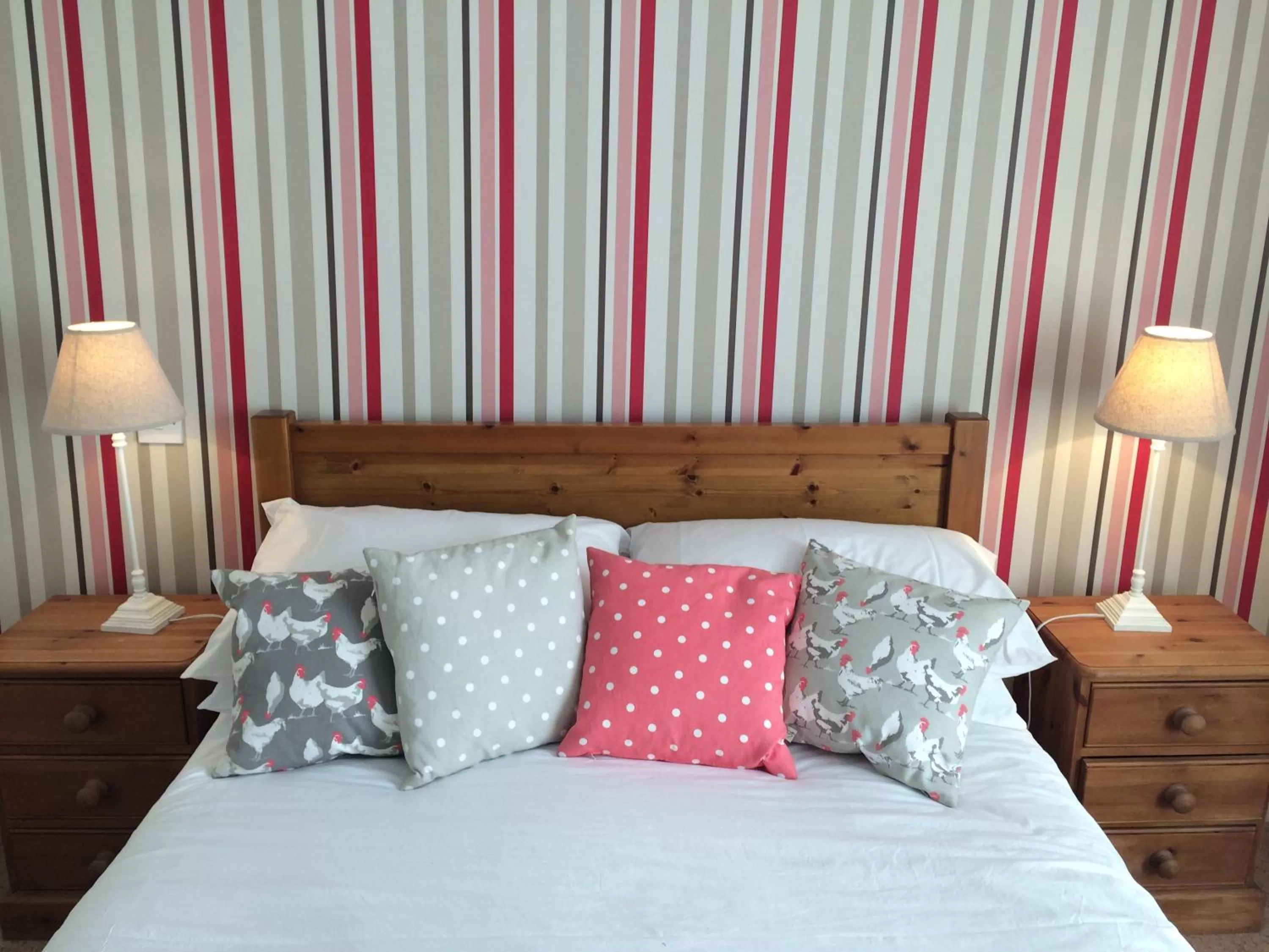 Bed in The Castle Inn