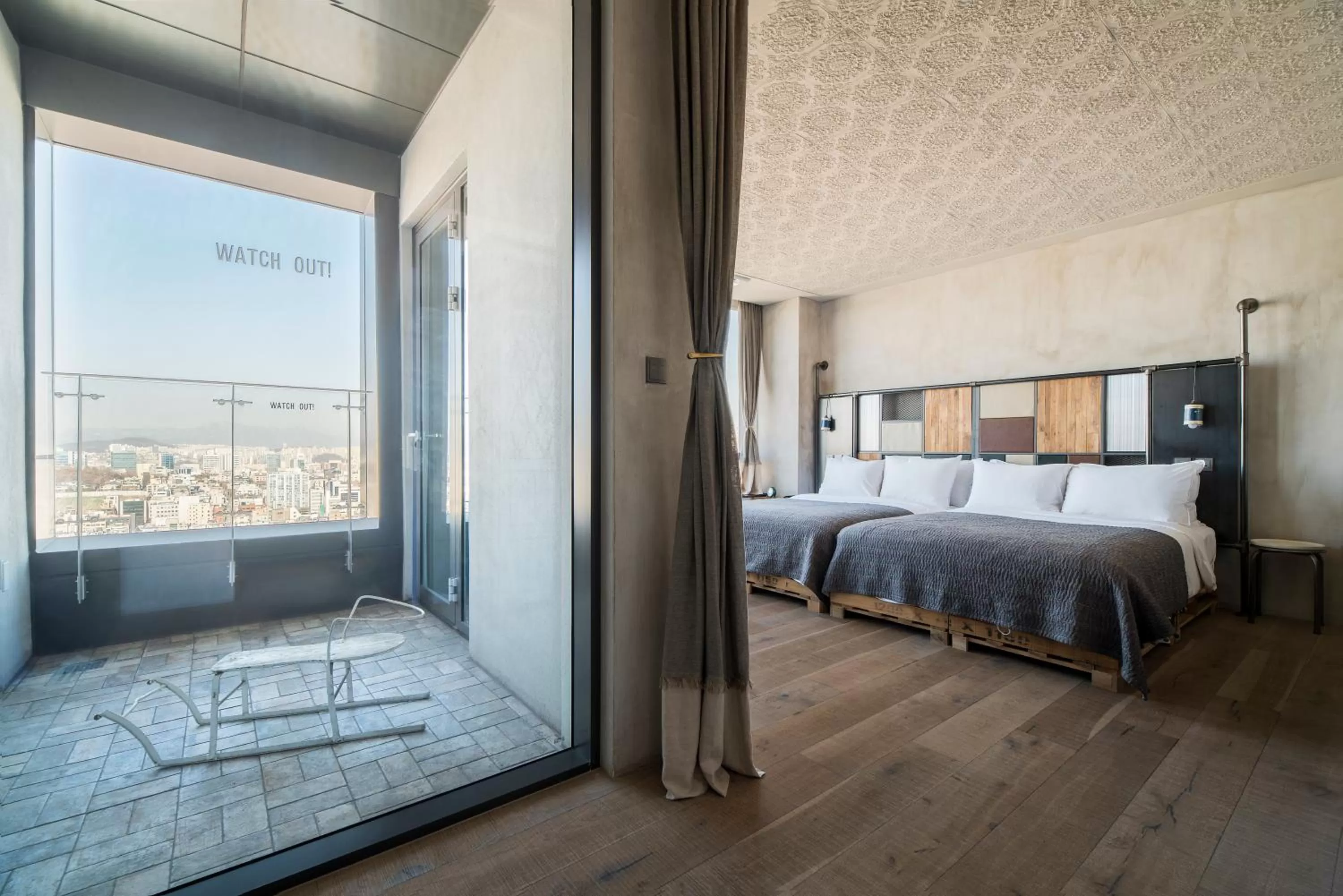 Bed in Hotel Cappuccino