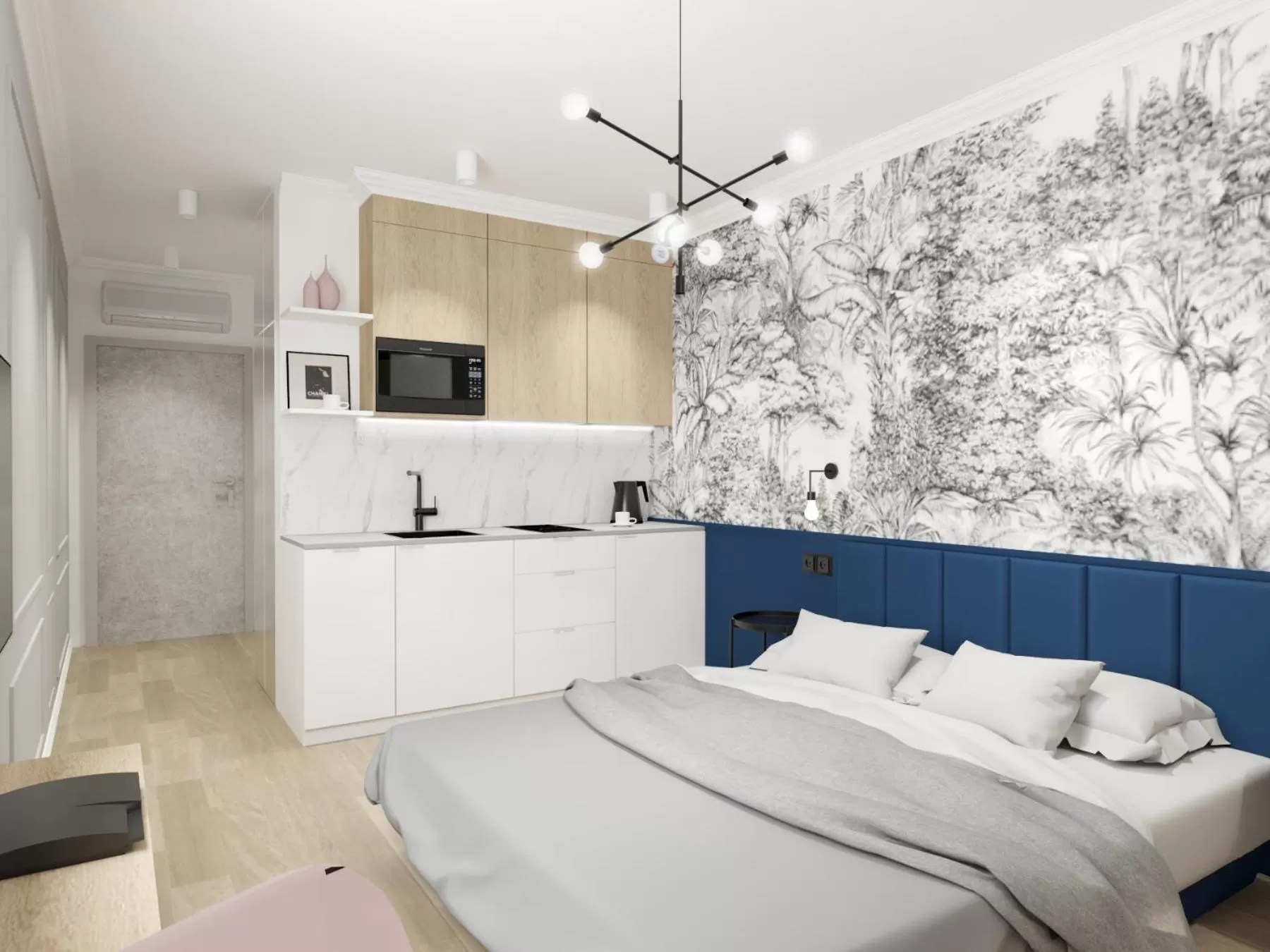 Coffee/tea facilities, Bed in RAJSKA 3 by PI Apartments