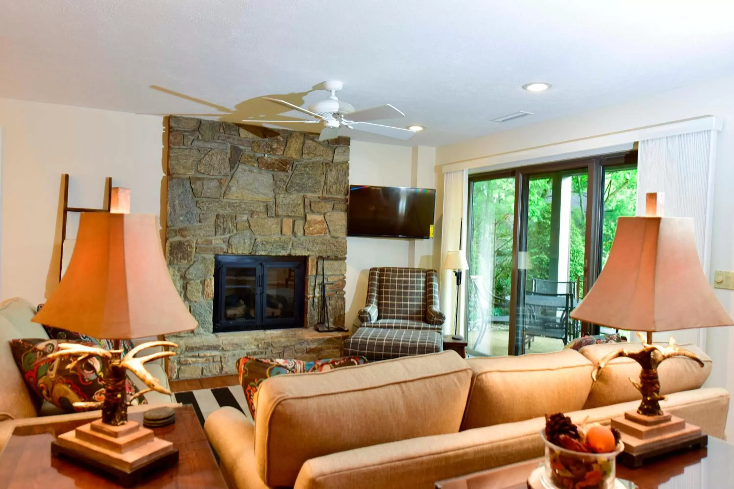 Living room, Seating Area in Chetola Resort Condominiums