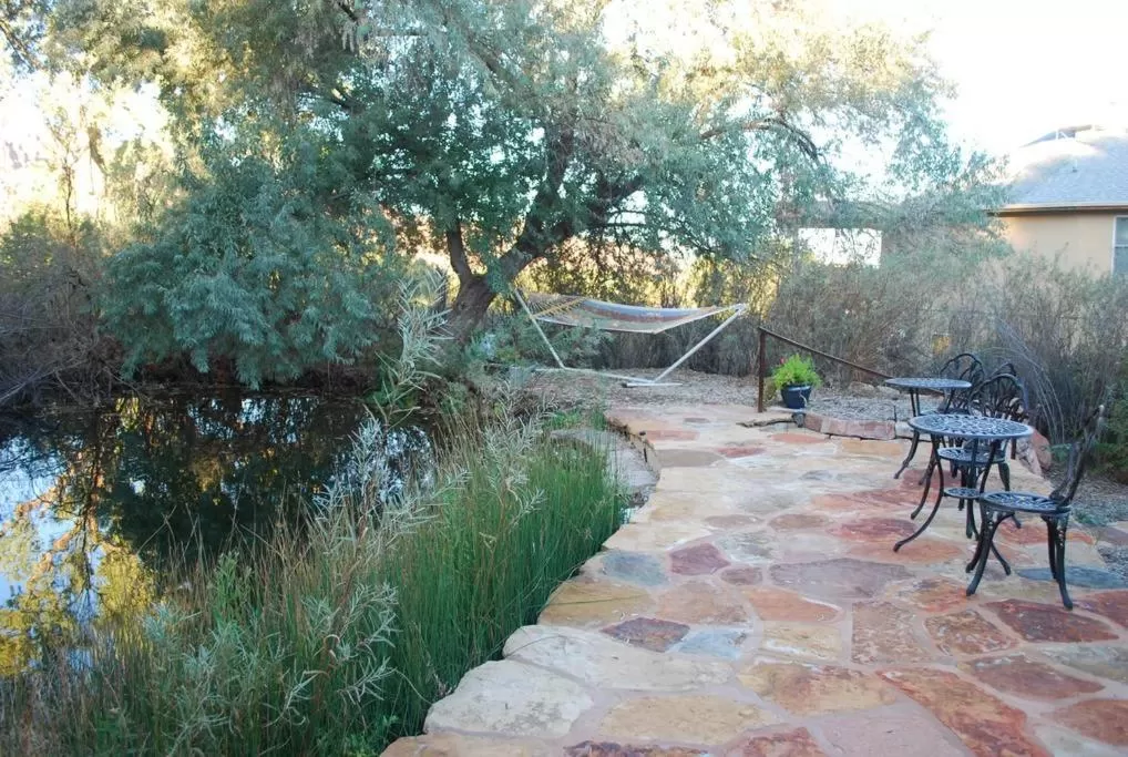 Patio in Red Moon Lodge