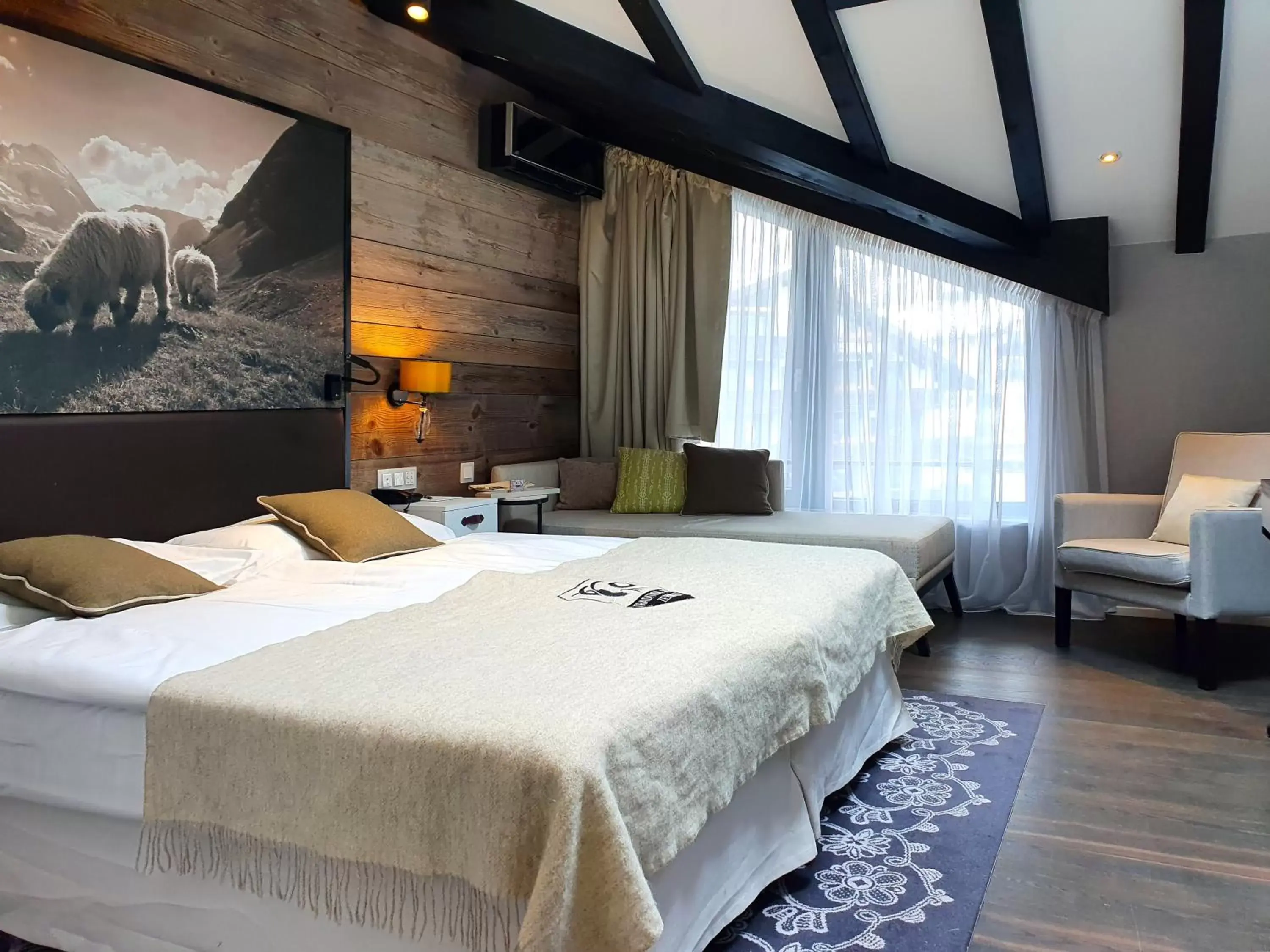 Bedroom in Wellness Hotel Alpenhof