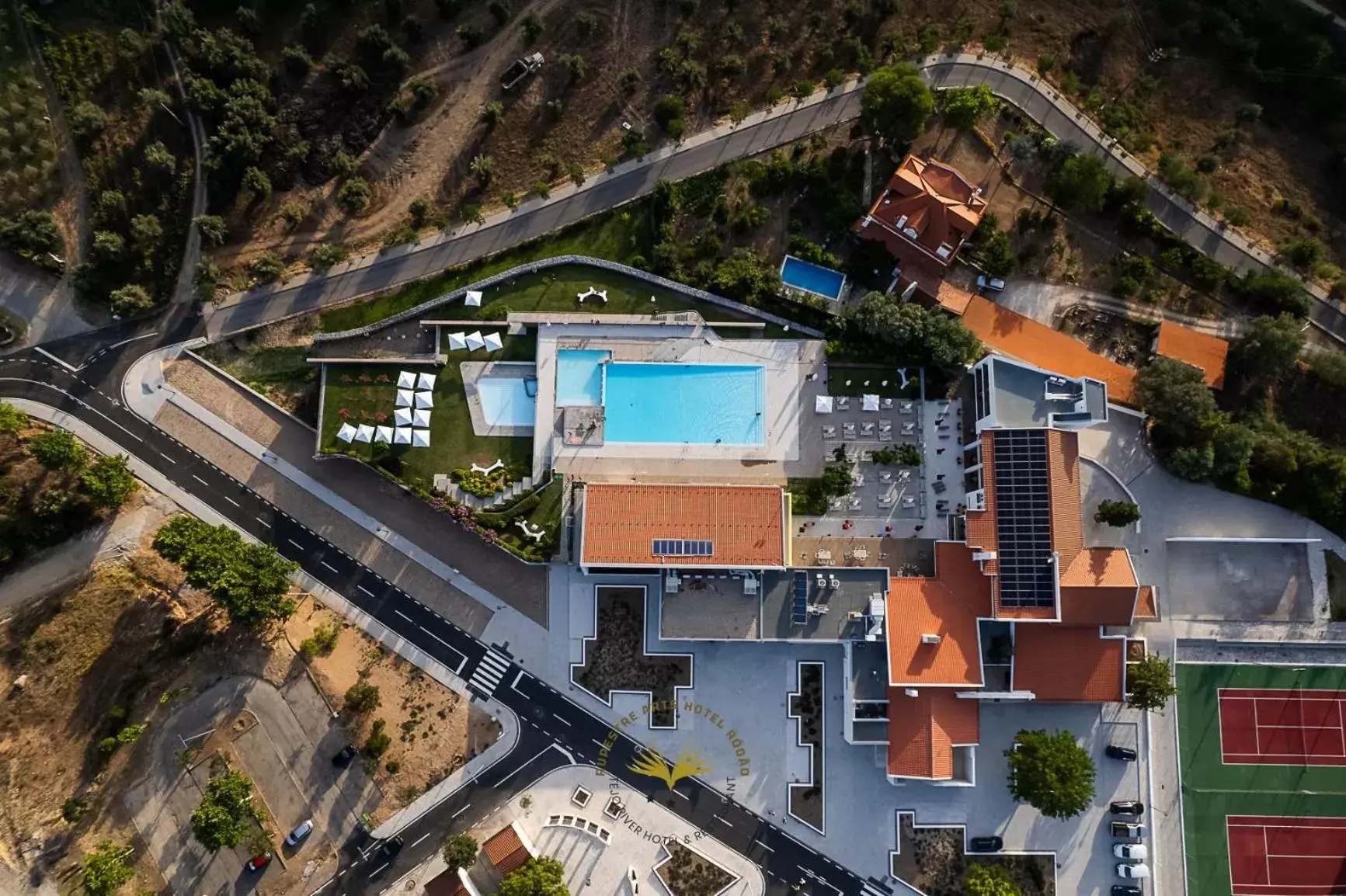 Bird's eye view, Bird's-eye View in Rupestre Arts Hotel Ródão