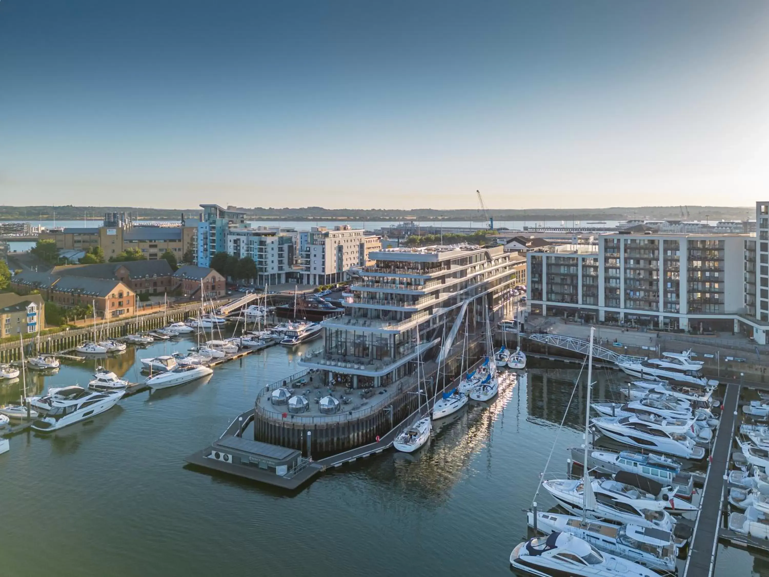 Property building in Harbour Hotel Southampton