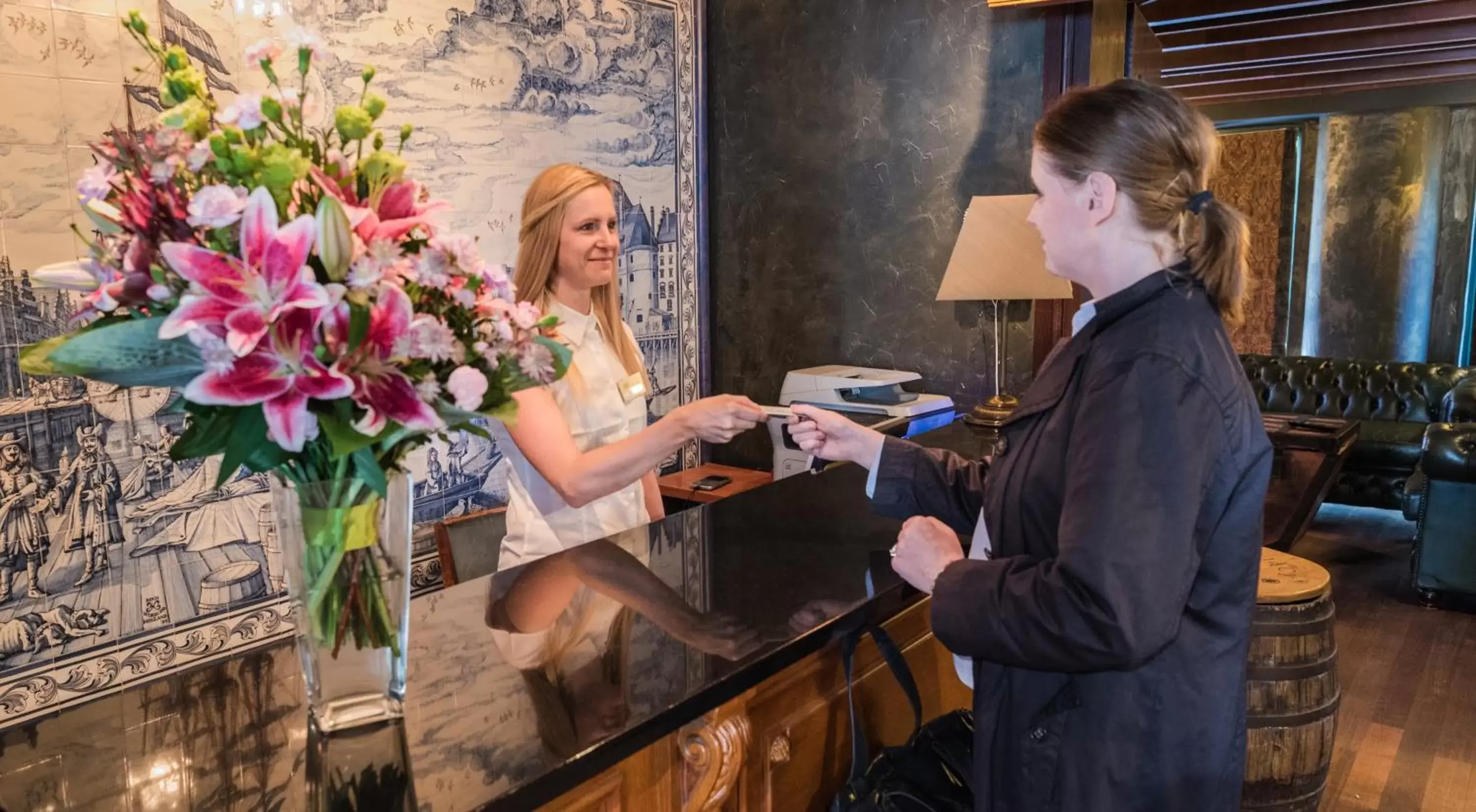 Lobby or reception in Hotel Holland House Old Town Lobby or reception in Hotel Holland House Old Town