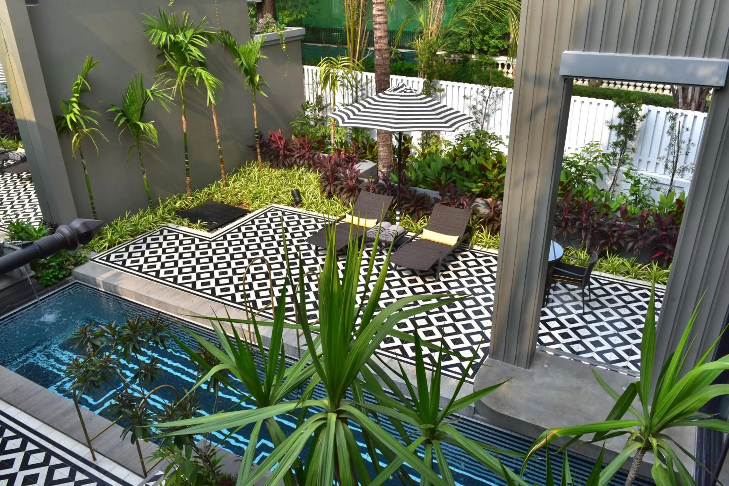 Seating area, Pool View in Shinta Mani Angkor & Bensley Collection Pool Villas