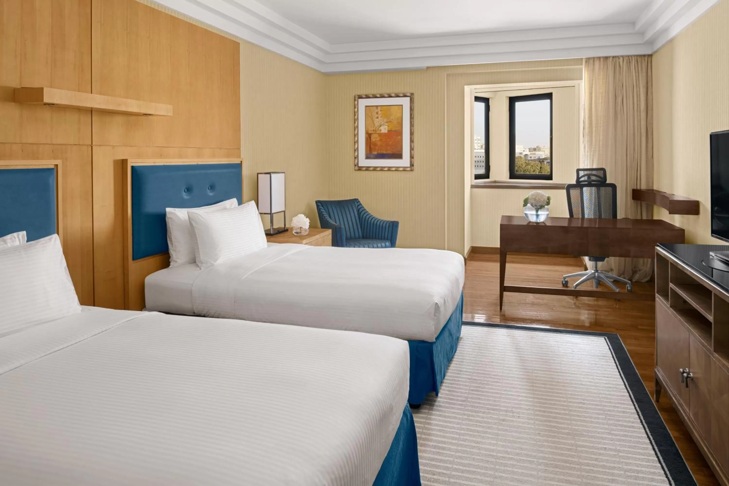 Bed in InterContinental Riyadh, an IHG Hotel