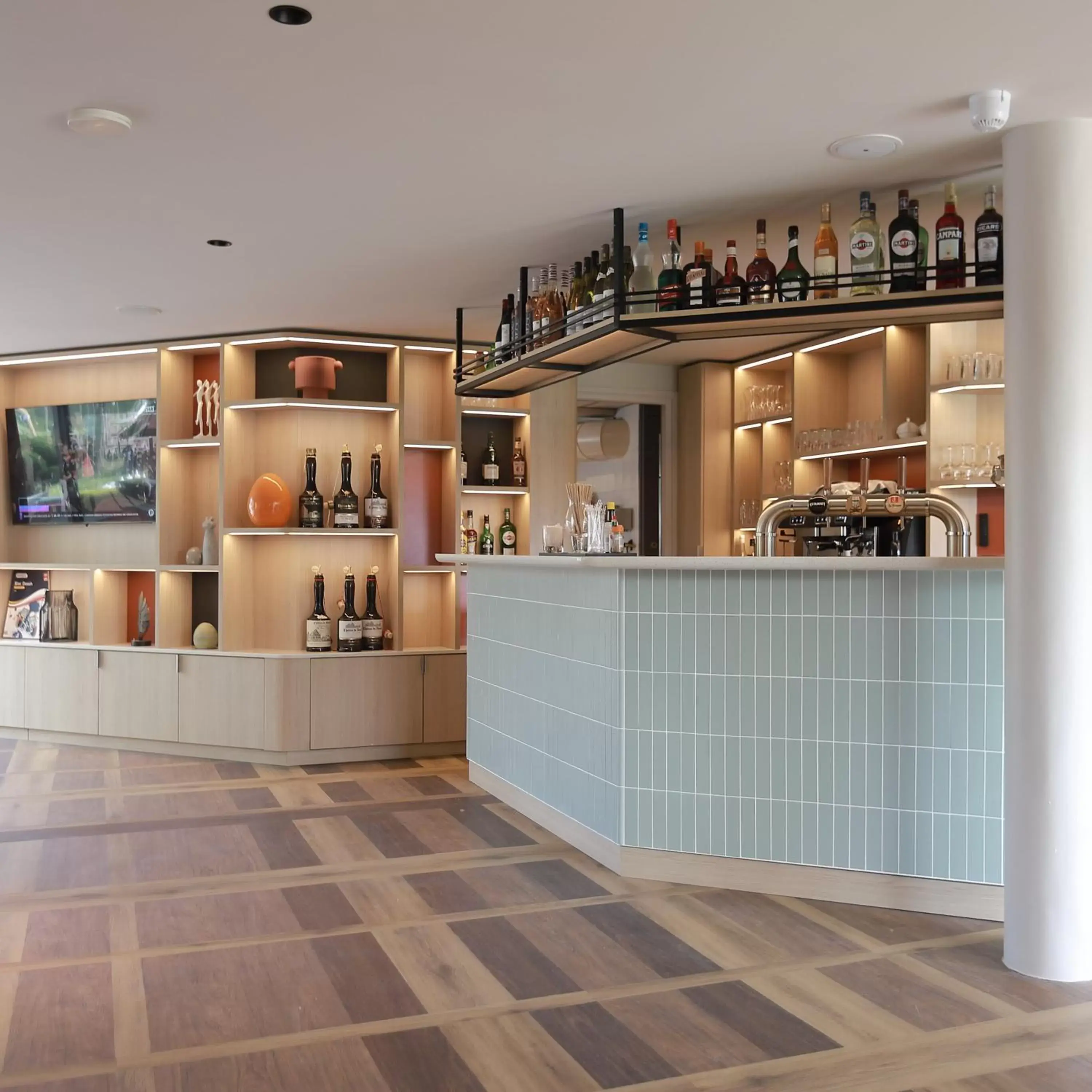 Lounge or bar in Hôtel Antares & Spa