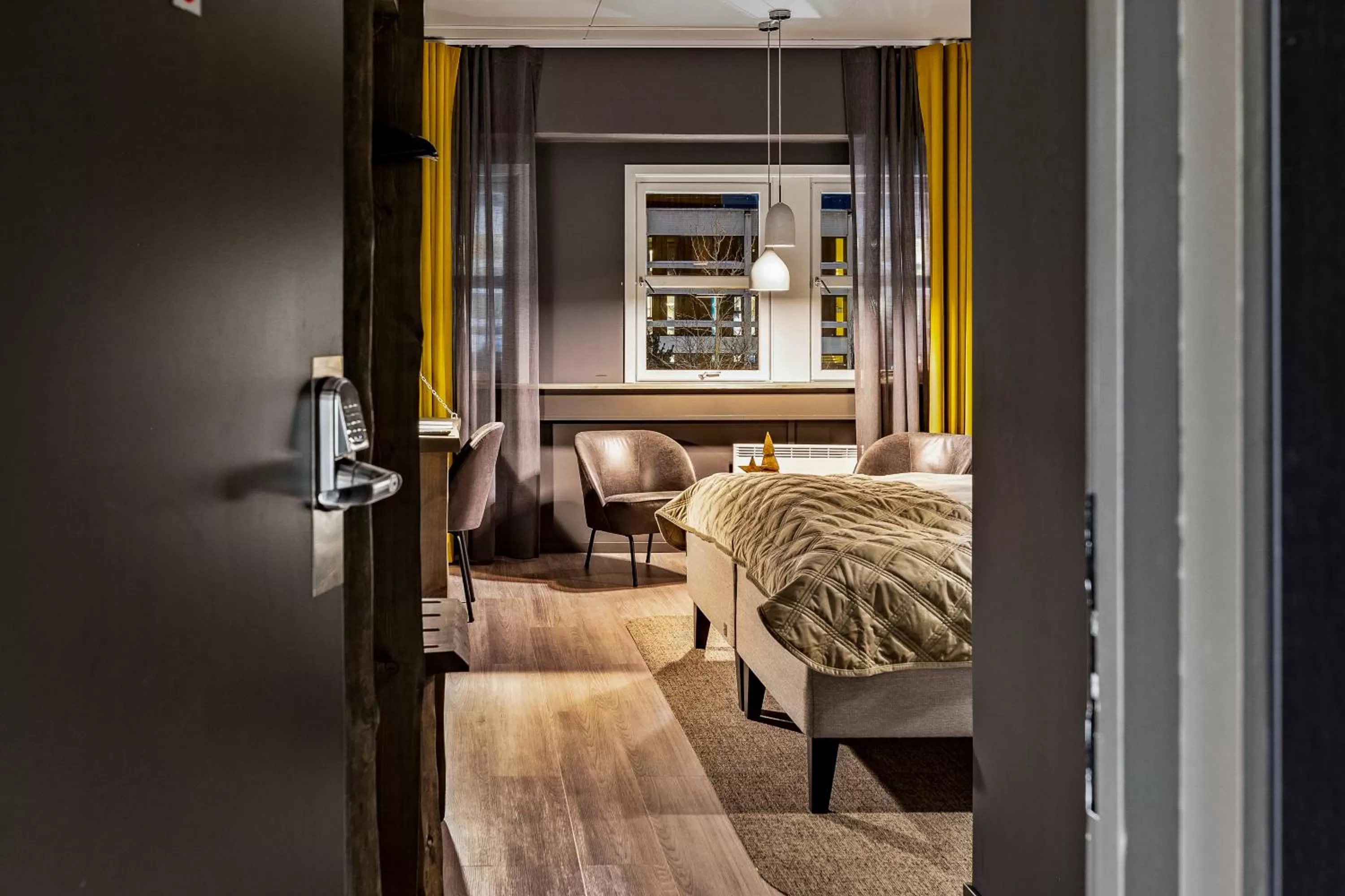 Bed in Canyon Hotell