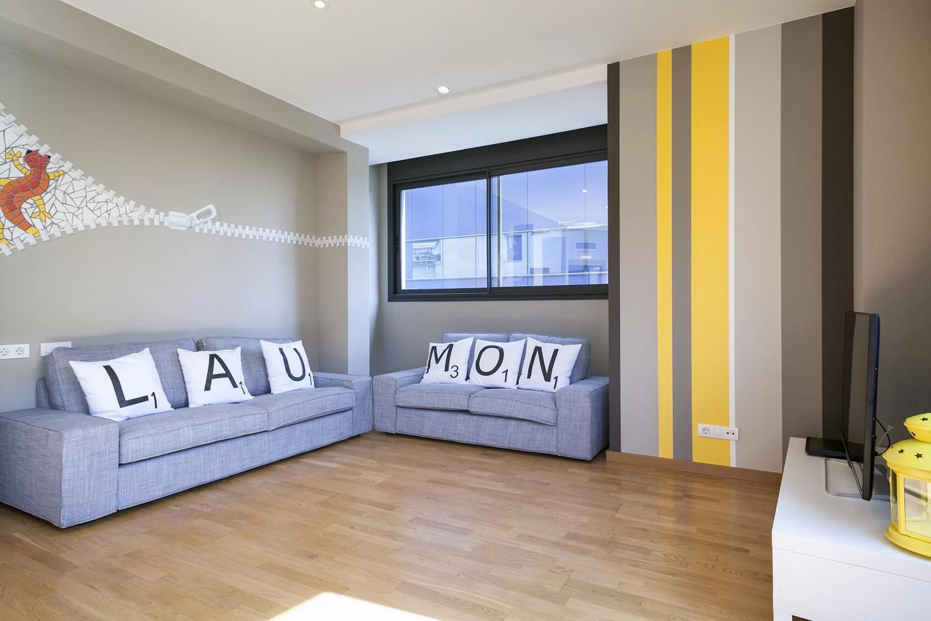 Living room in Hotel Acta Laumon