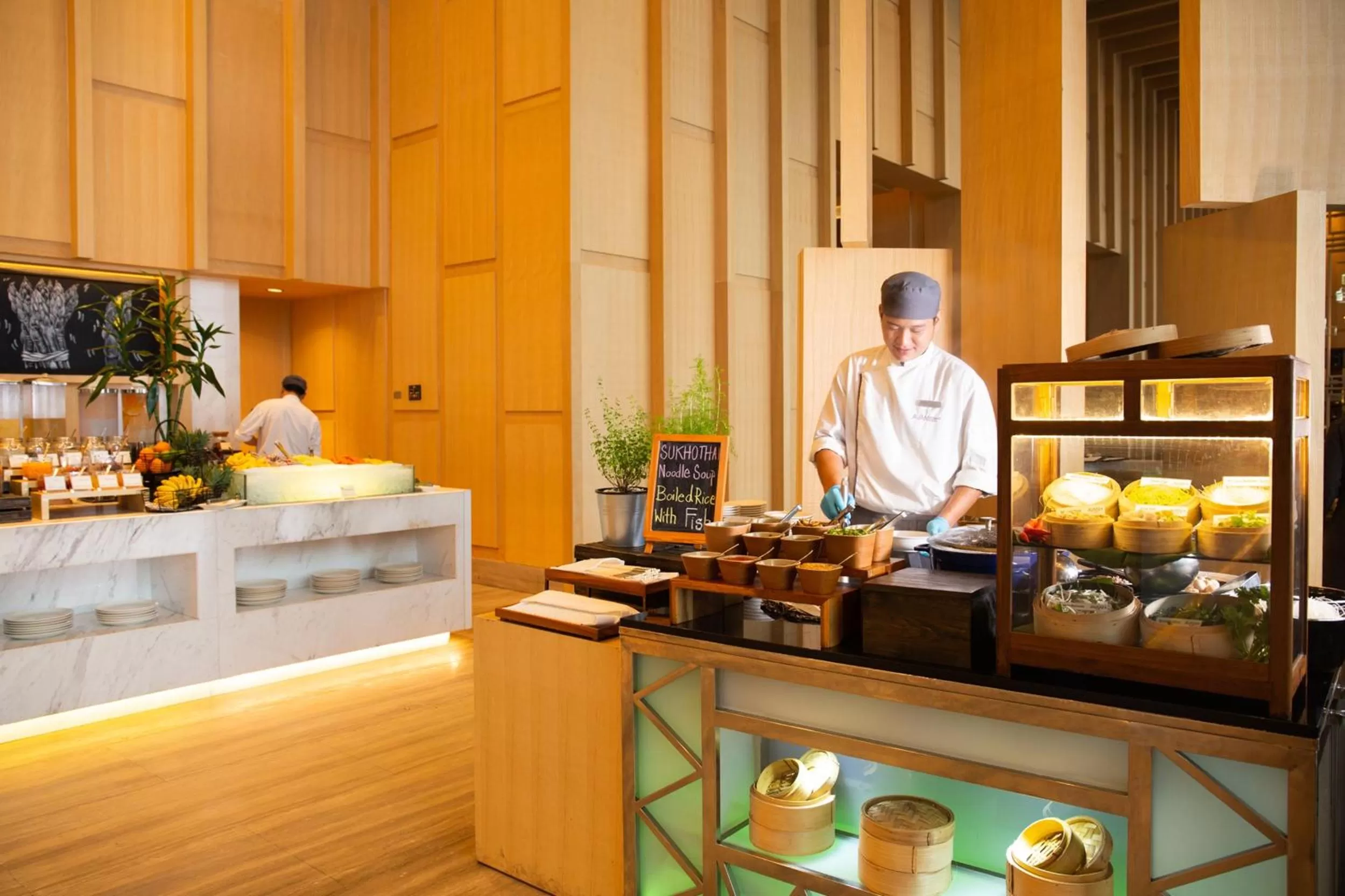 Food and drinks in Avani Plus Riverside Bangkok Hotel