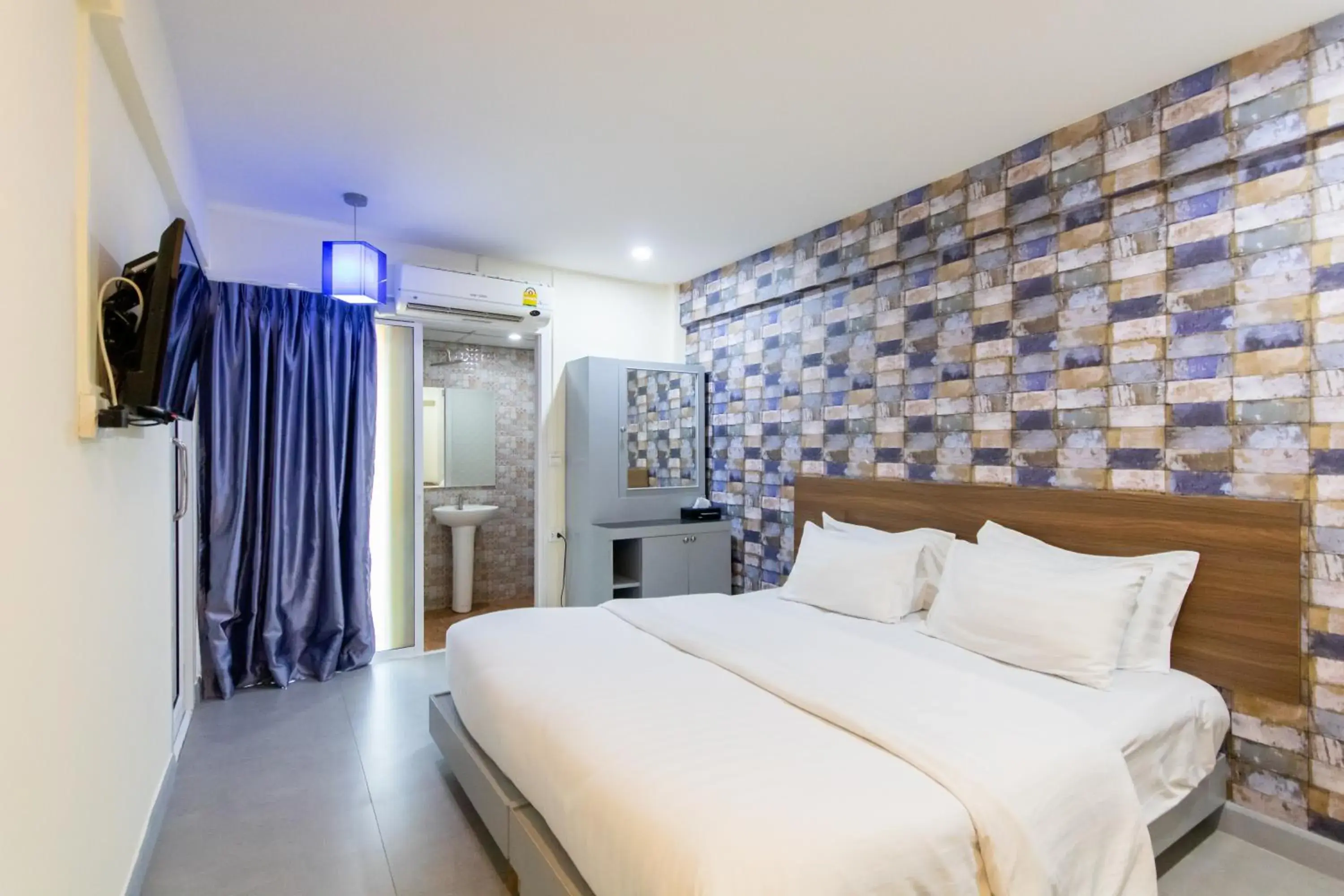 Bed in Sweetloft Hotel Don Muang