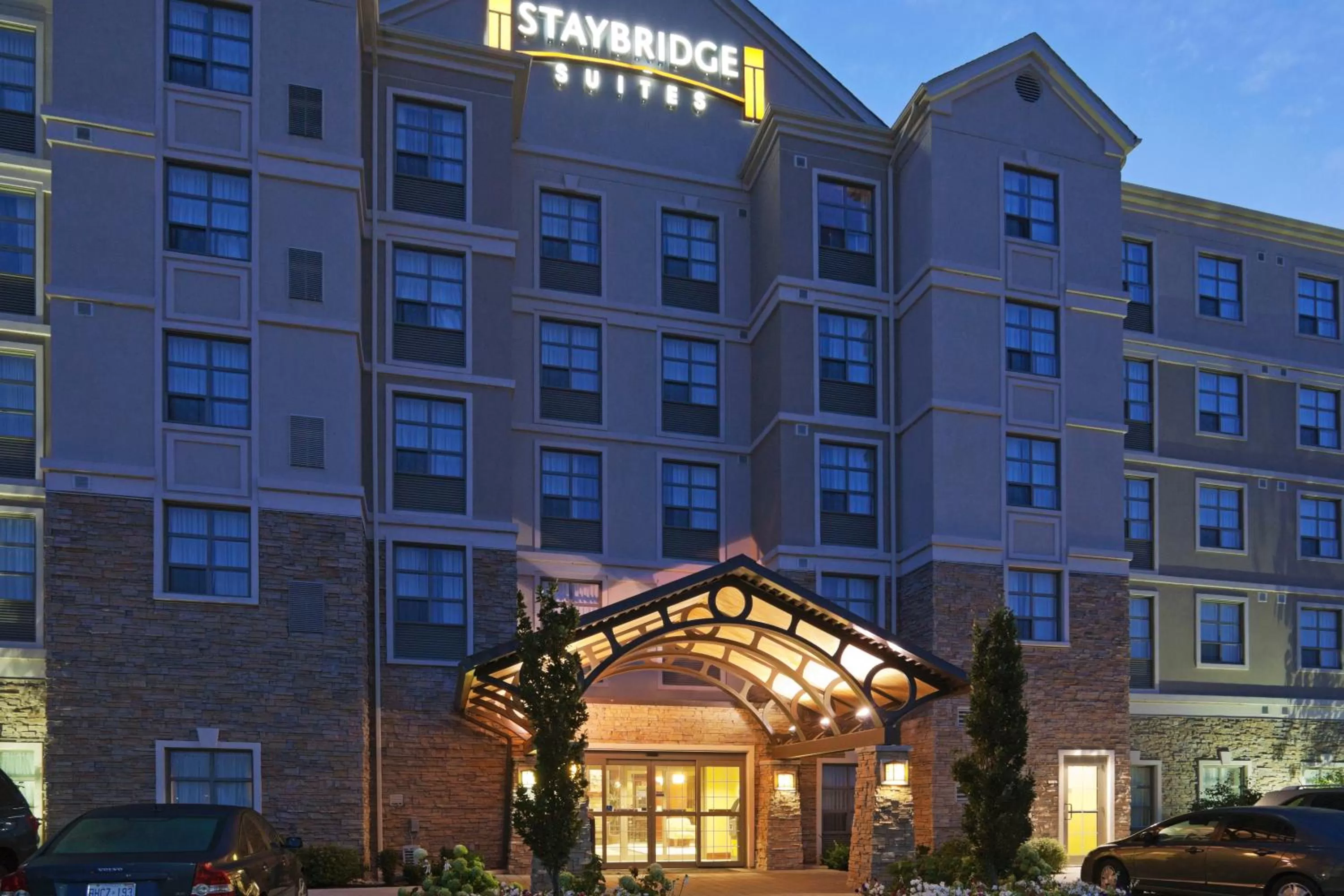 Property building in Staybridge Suites Guelph by IHG