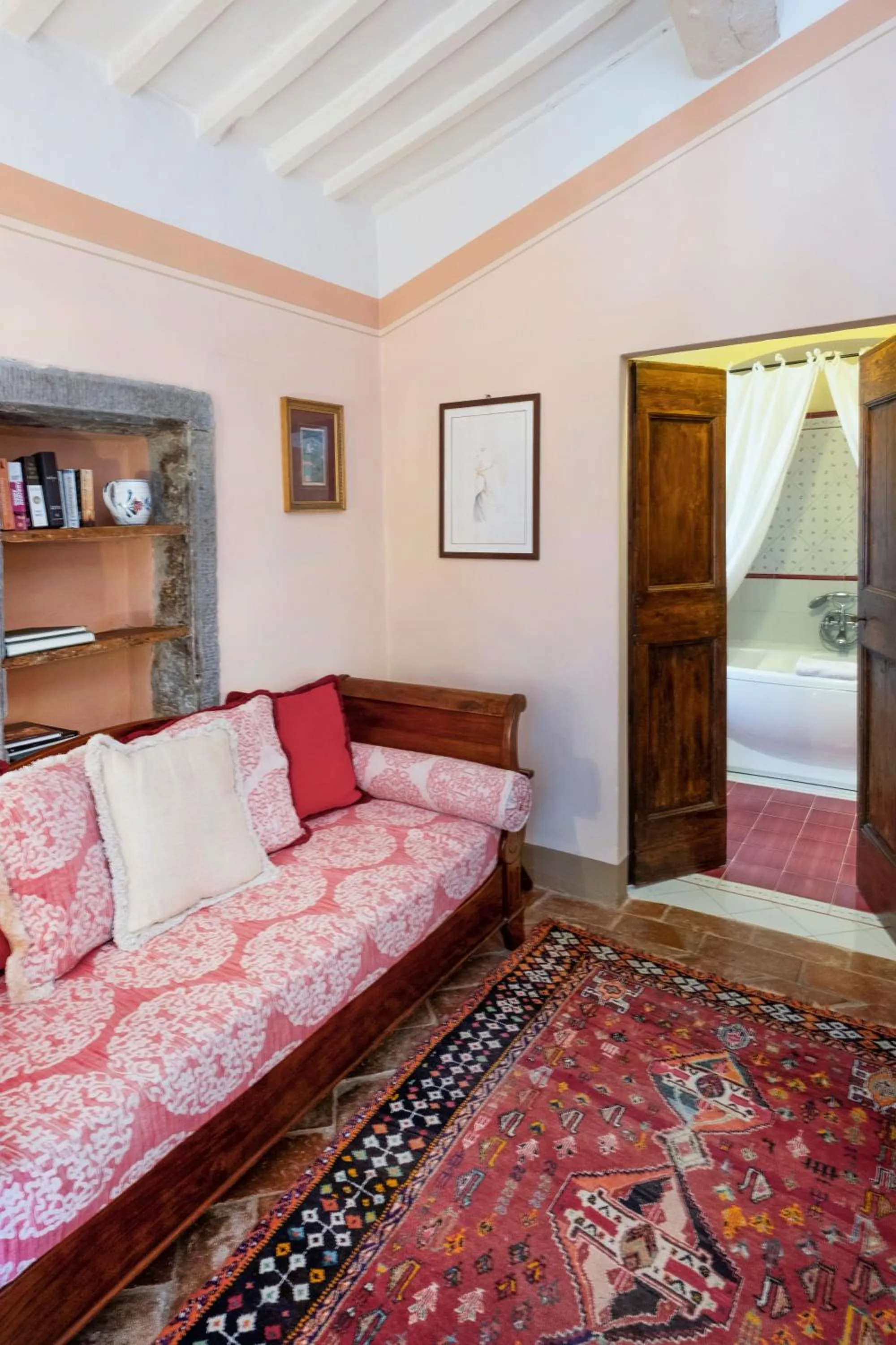 Bedroom, Bed in Il Falconiere Relais & Spa