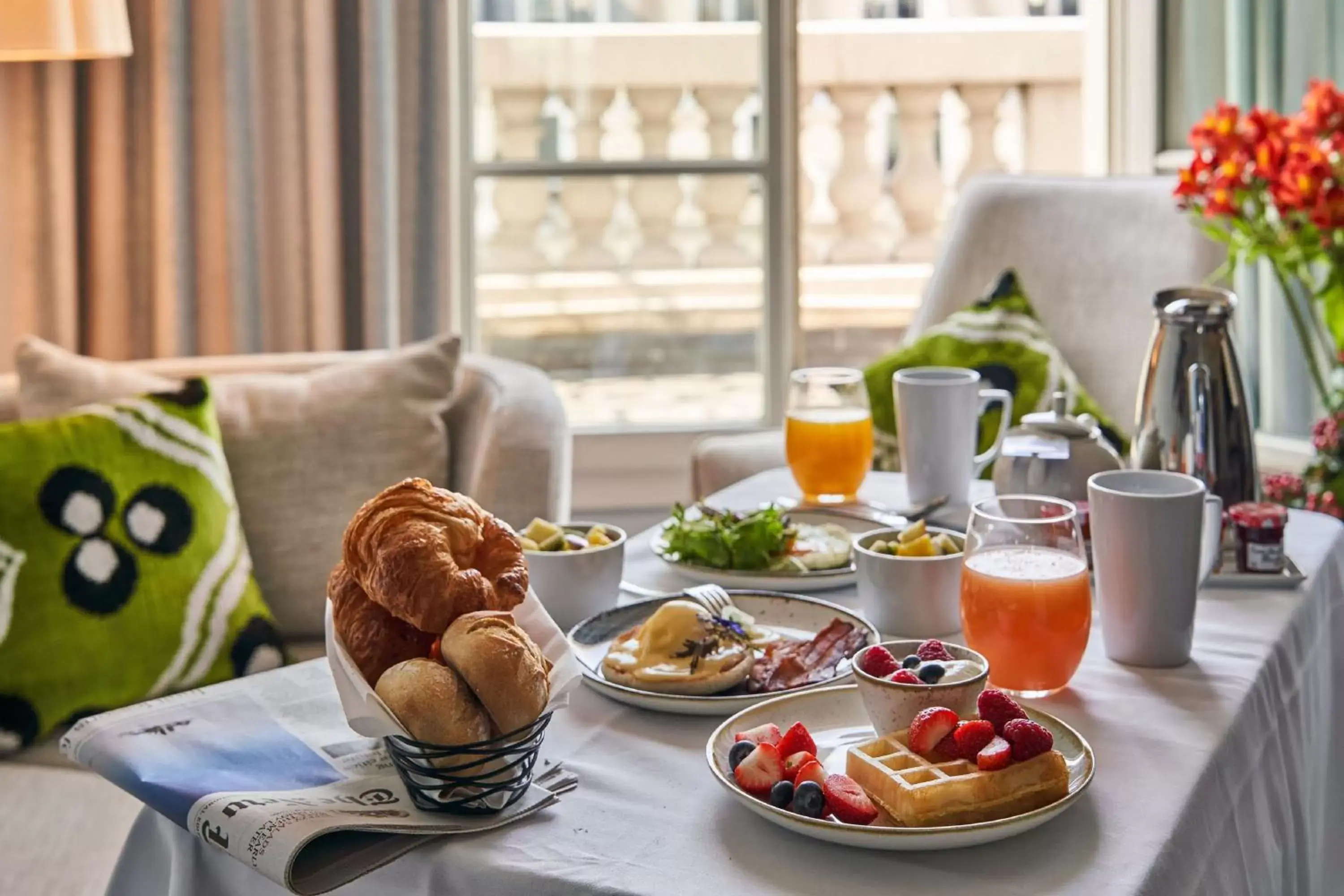 Breakfast in Paris Marriott Opera Ambassador Hotel