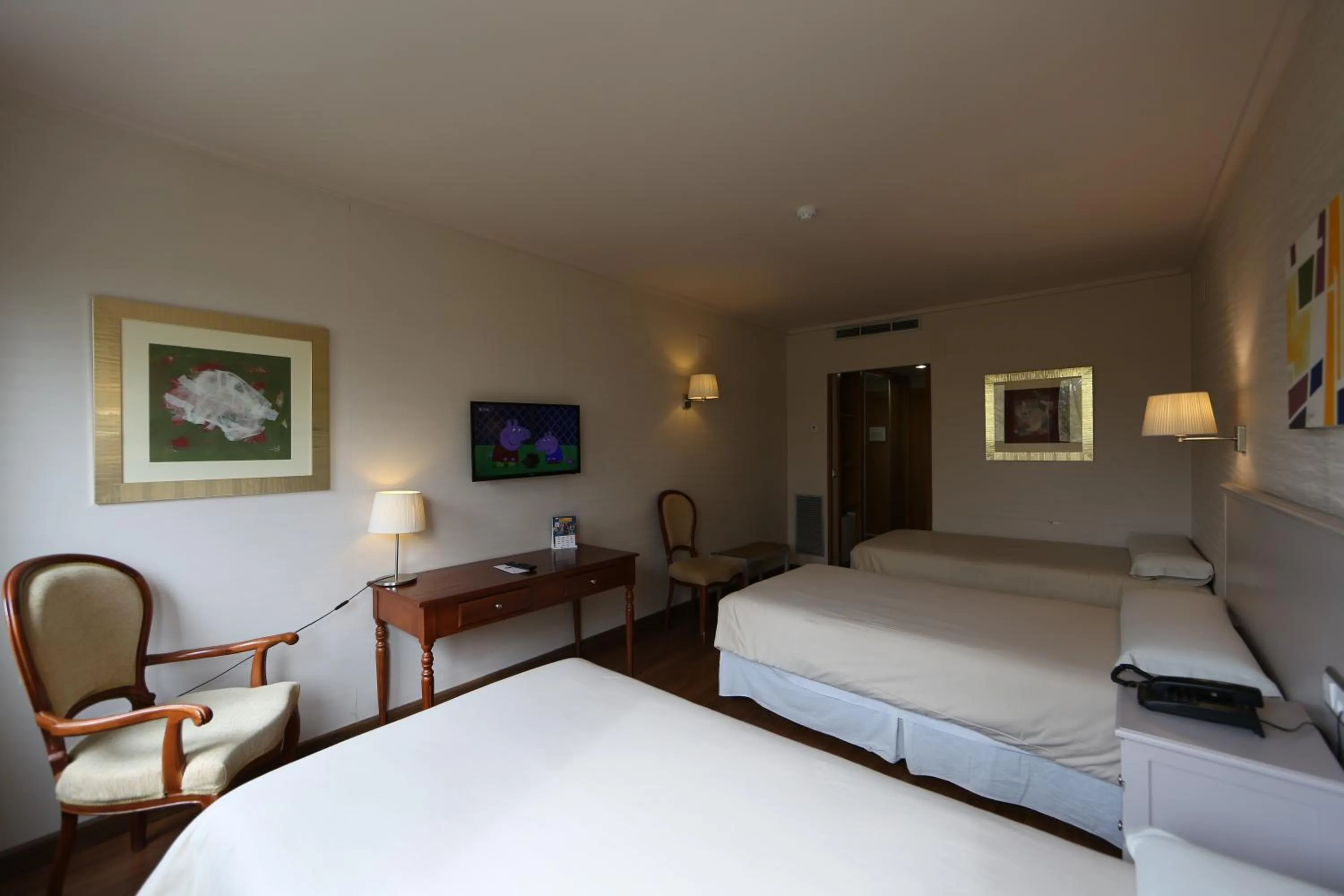 Bed in Hotel Universidad