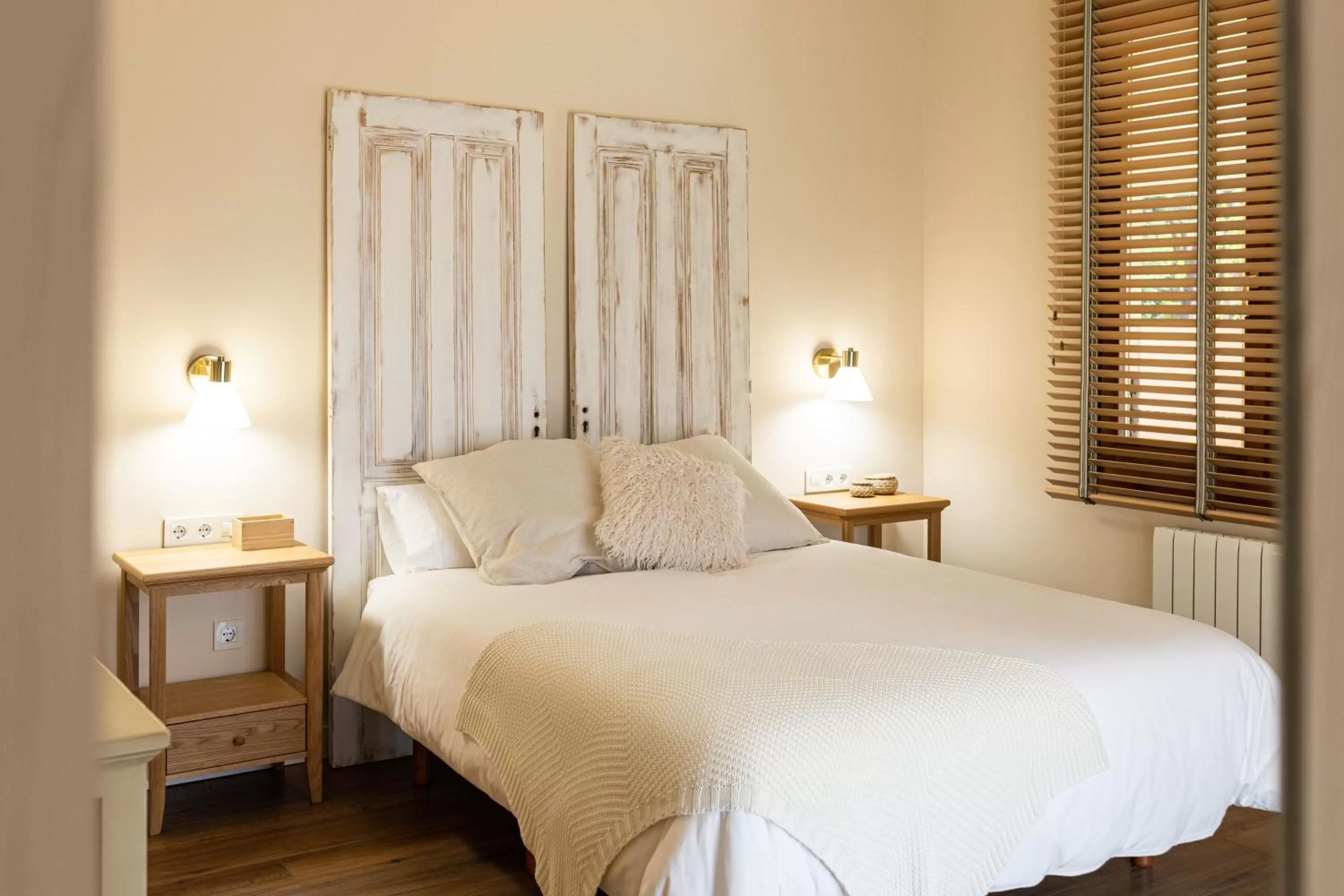 Bed in Hotel Rural Ohana