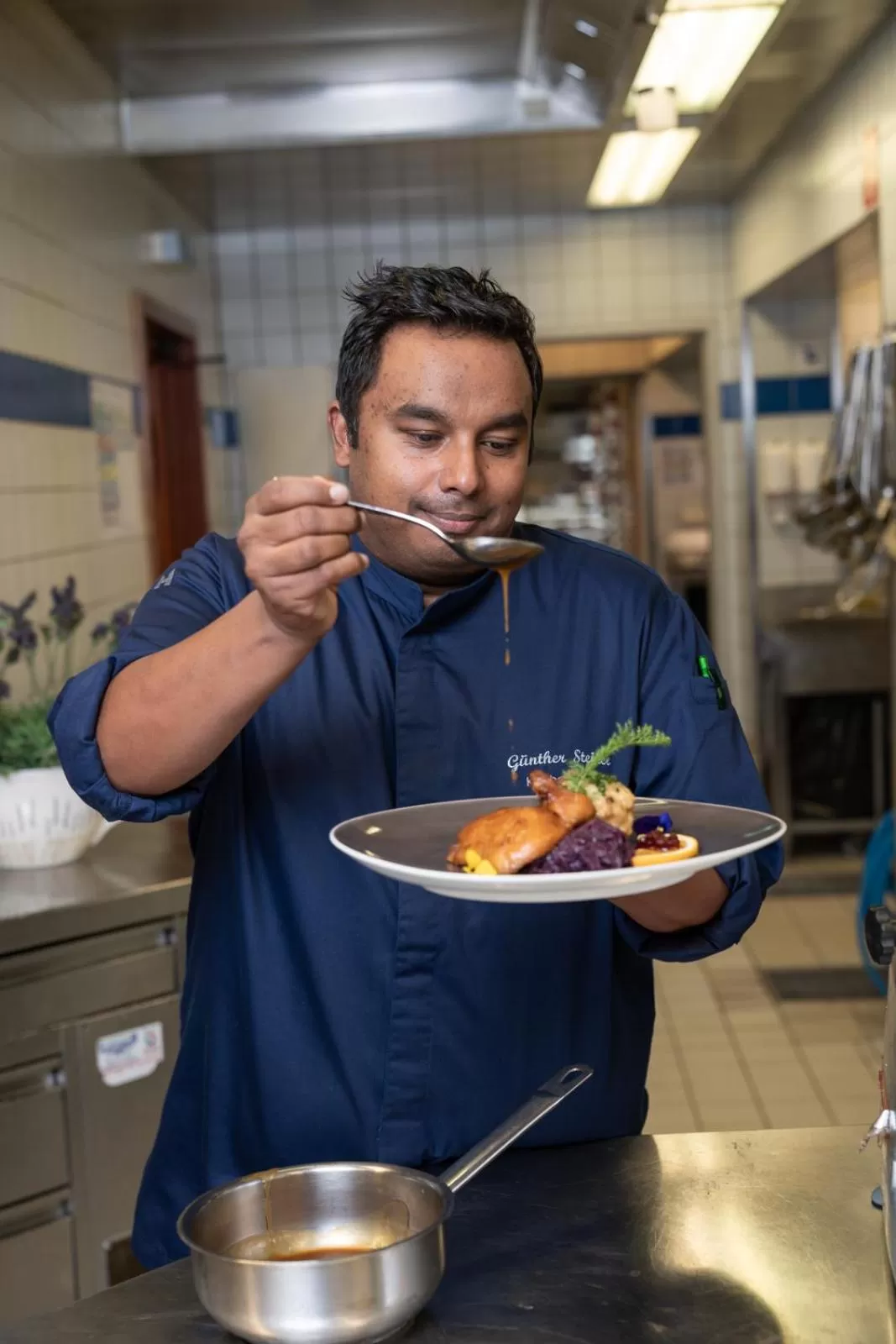 Food in Hotel Restaurant Südrast Dreiländereck