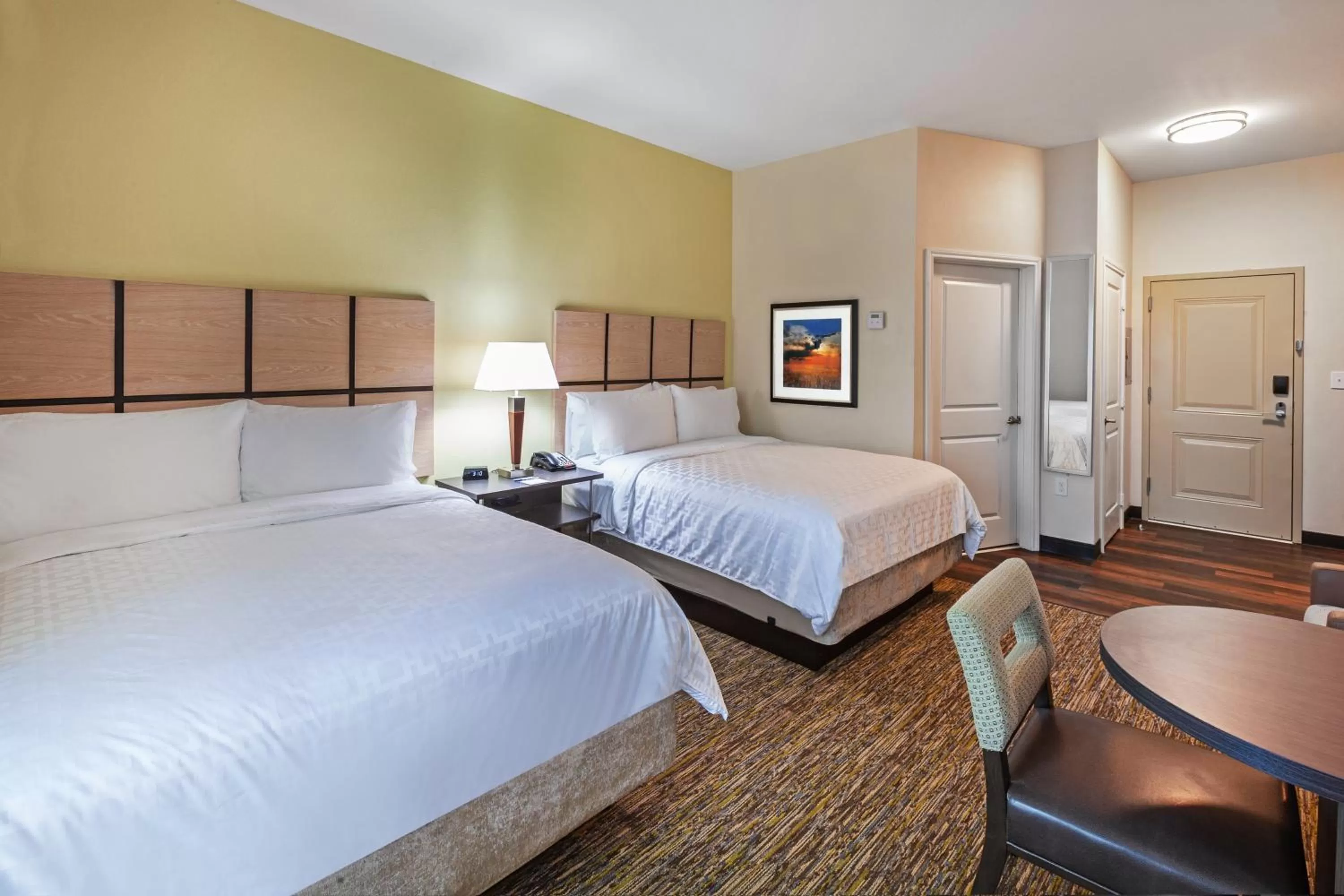 Bedroom, Bed in Candlewood Suites - Houston - Pasadena by IHG