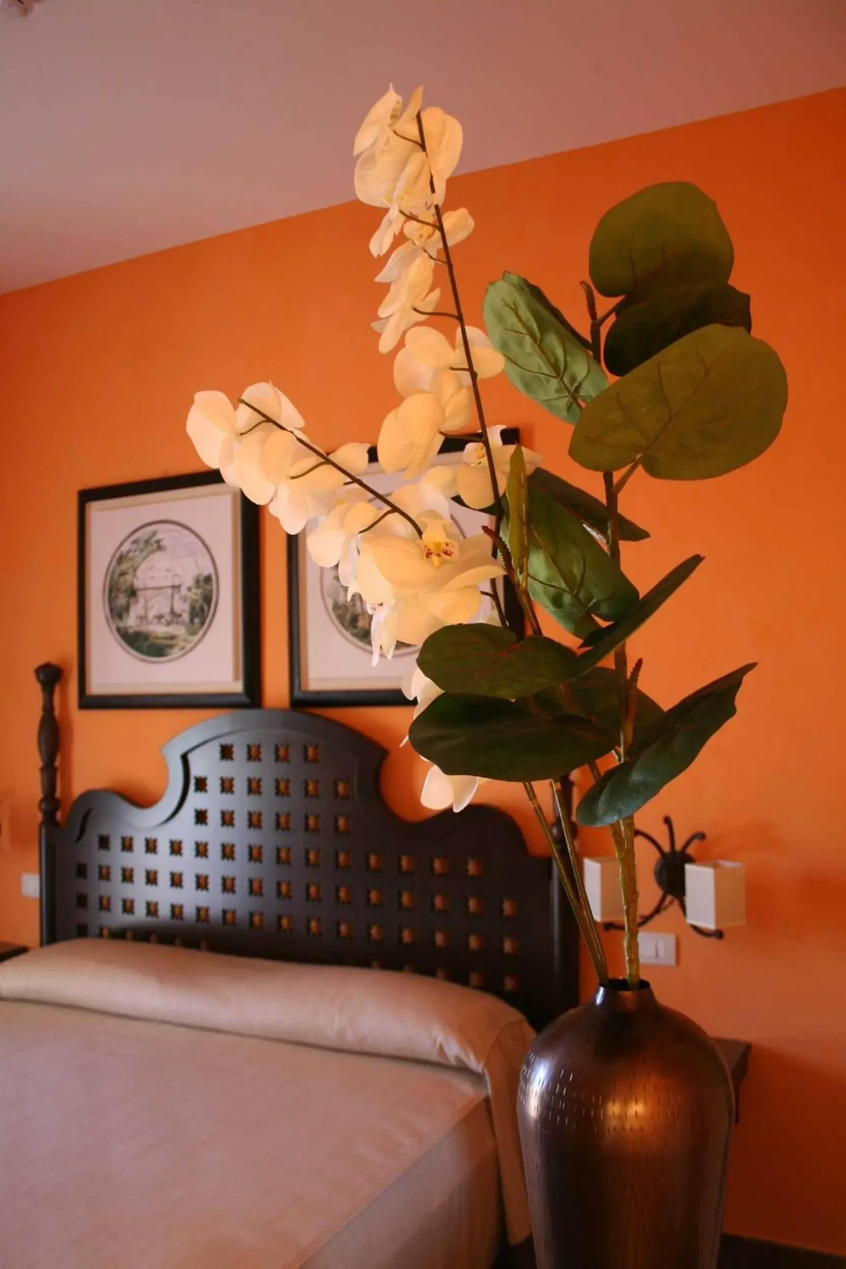 Bed in Hotel dei Coloniali Bed in Hotel dei Coloniali