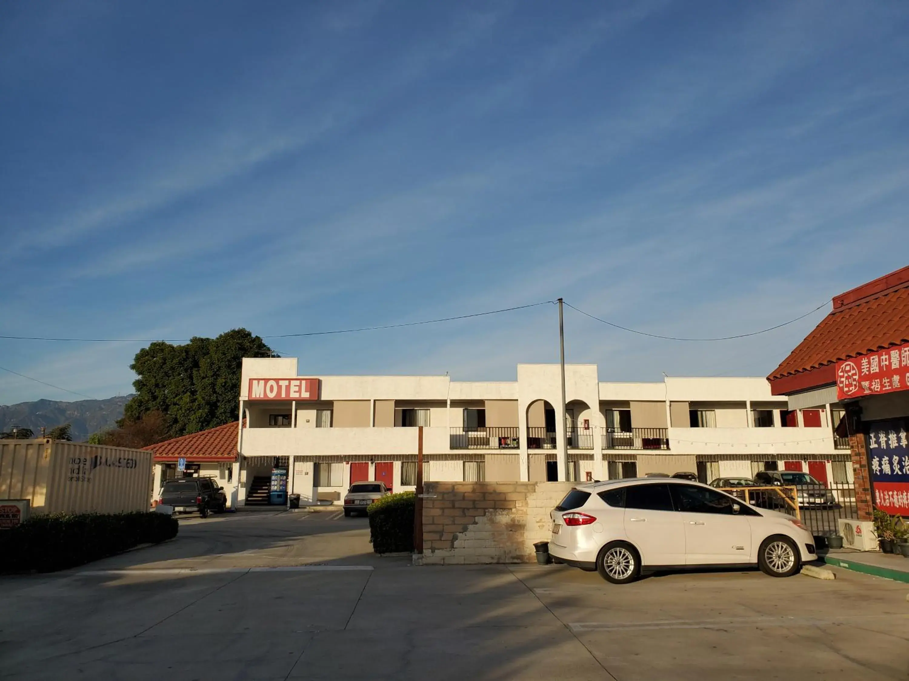 Property Building in Eunice Plaza Motel