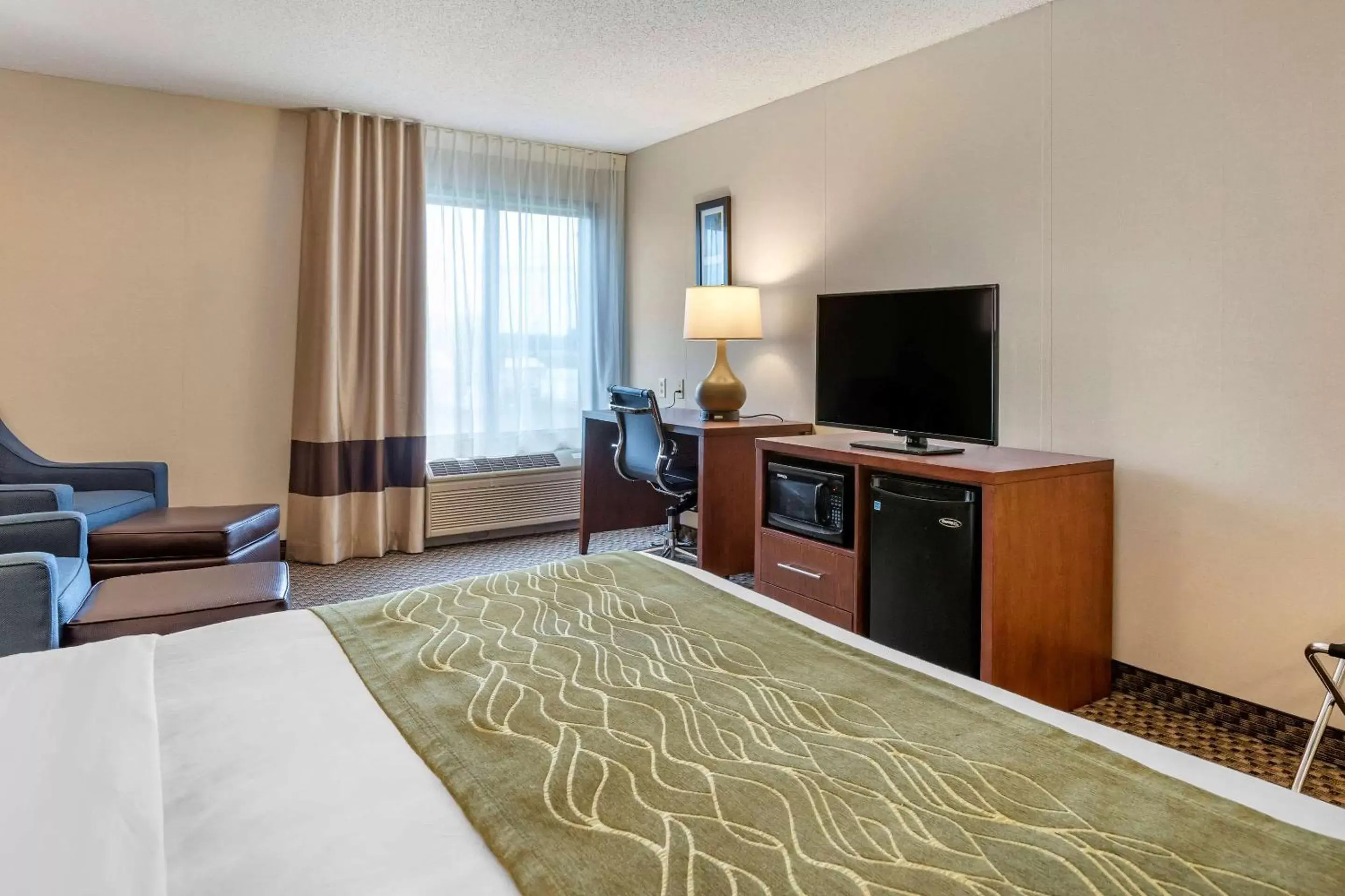 Photo of the whole room, TV/Entertainment Center in Comfort Inn Charlotte