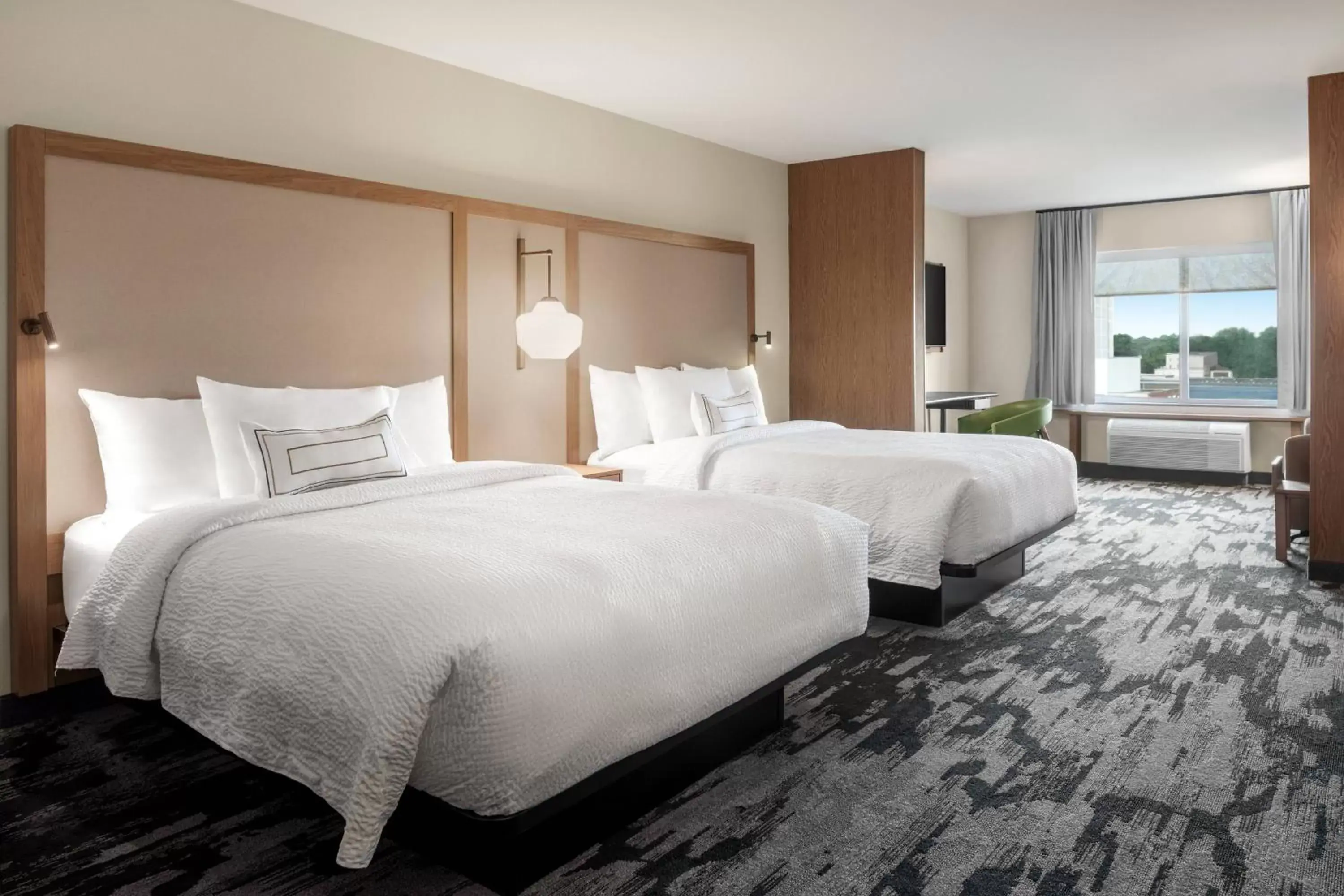 Bedroom, Bed in Fairfield Inn & Suites by Marriott Milwaukee West