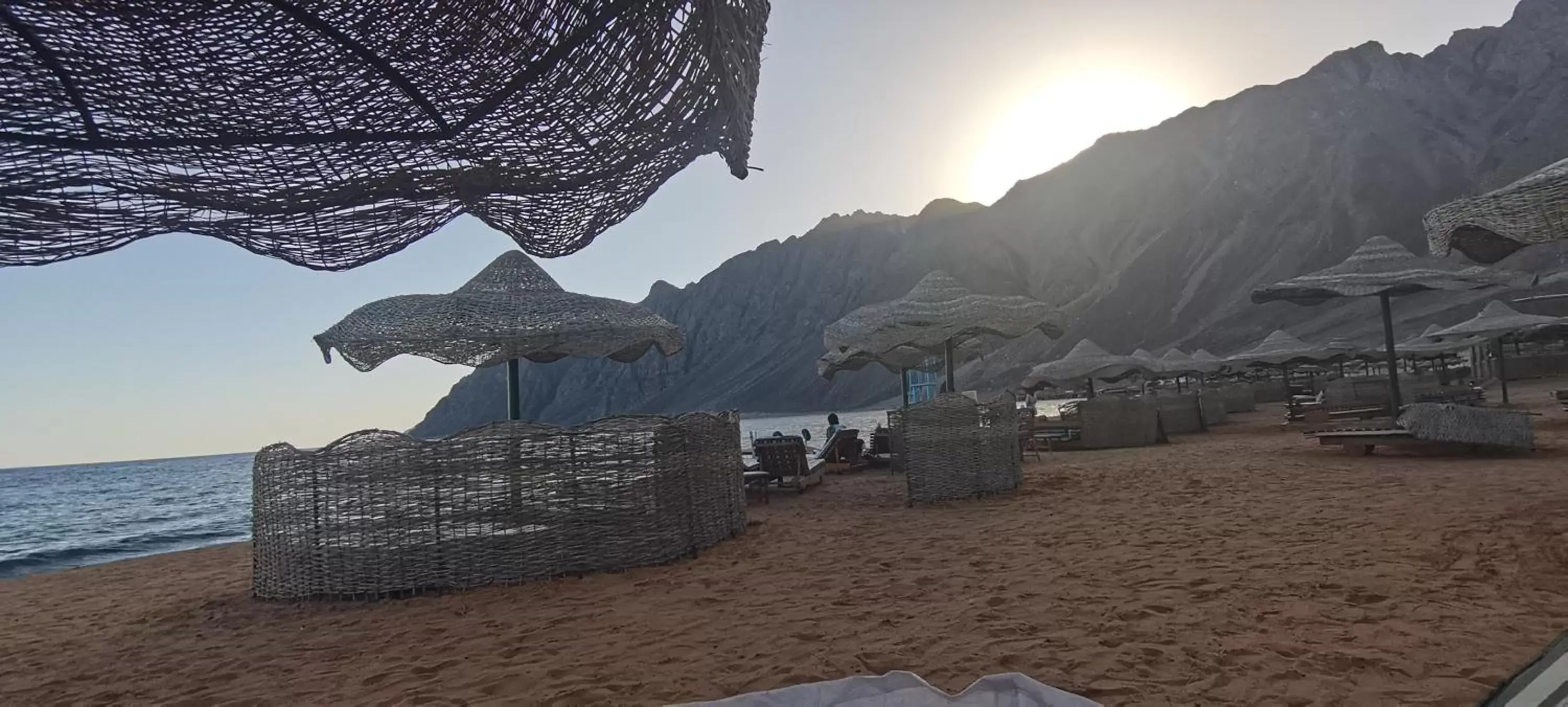 Beach in Happy Life Village Dahab