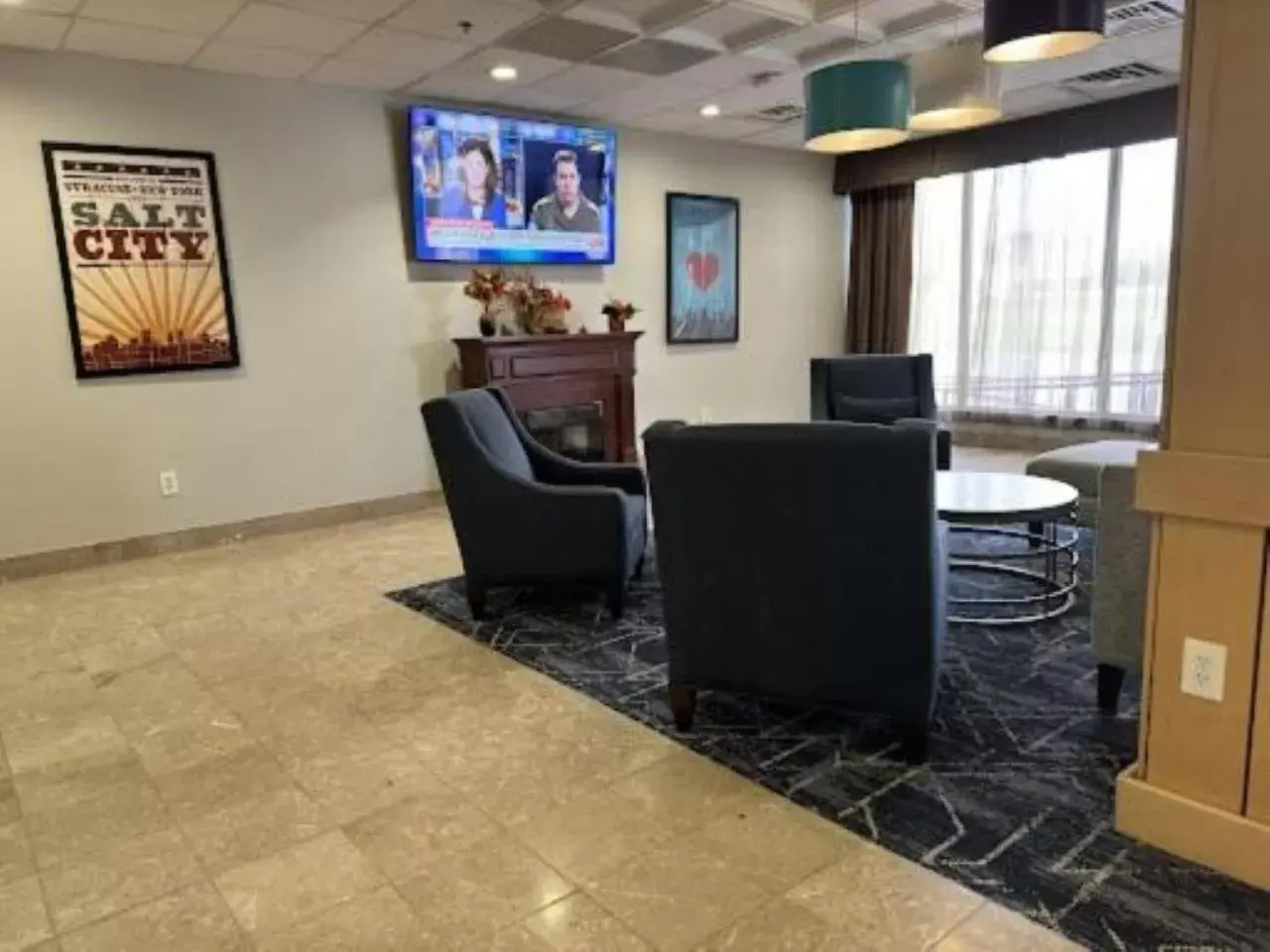 Lobby or reception in Quality Inn & Suites East Syracuse - Carrier Circle