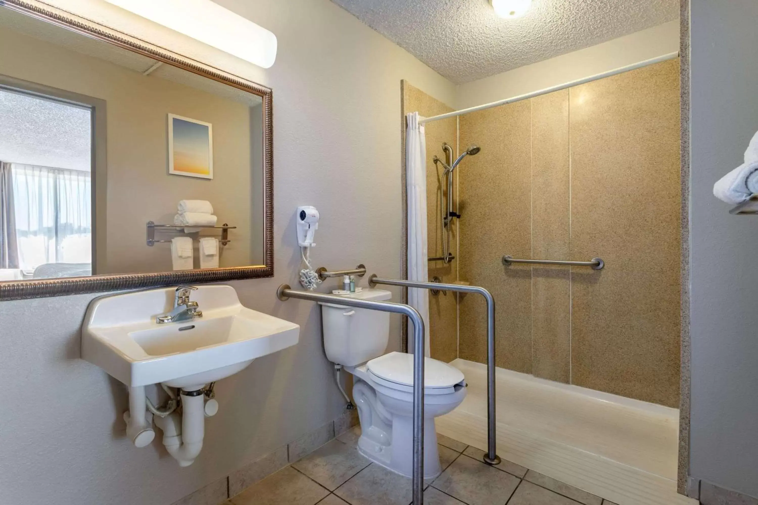 Shower, Bathroom in Days Inn by Wyndham Titusville Kennedy Space Center
