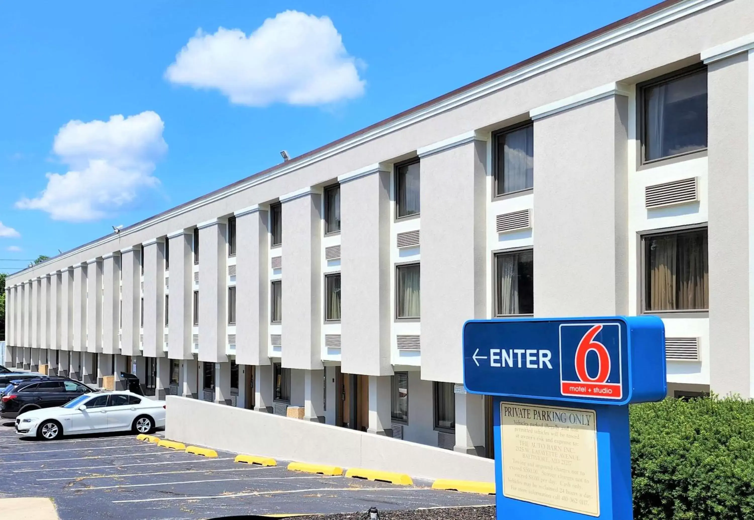 Property Building in Motel 6 Catonsville MD Baltimore West